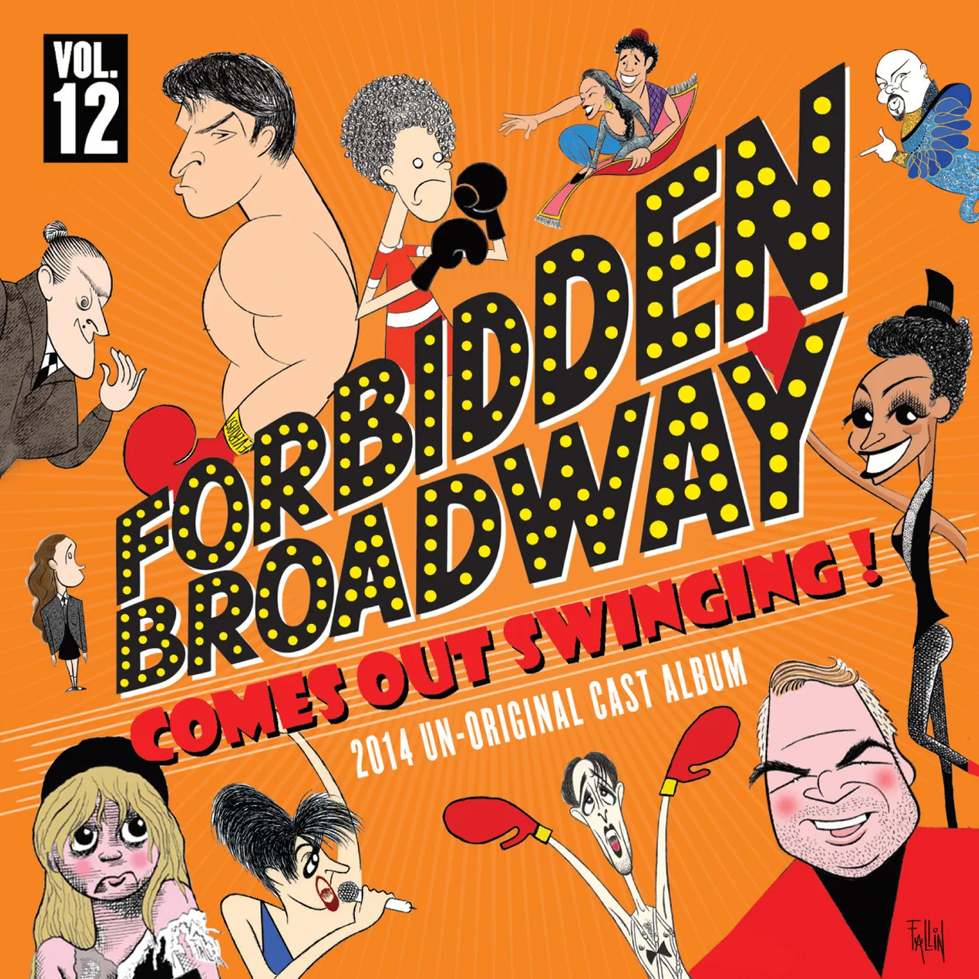 Forbidden Broadway COMING OUT SWINGING CD