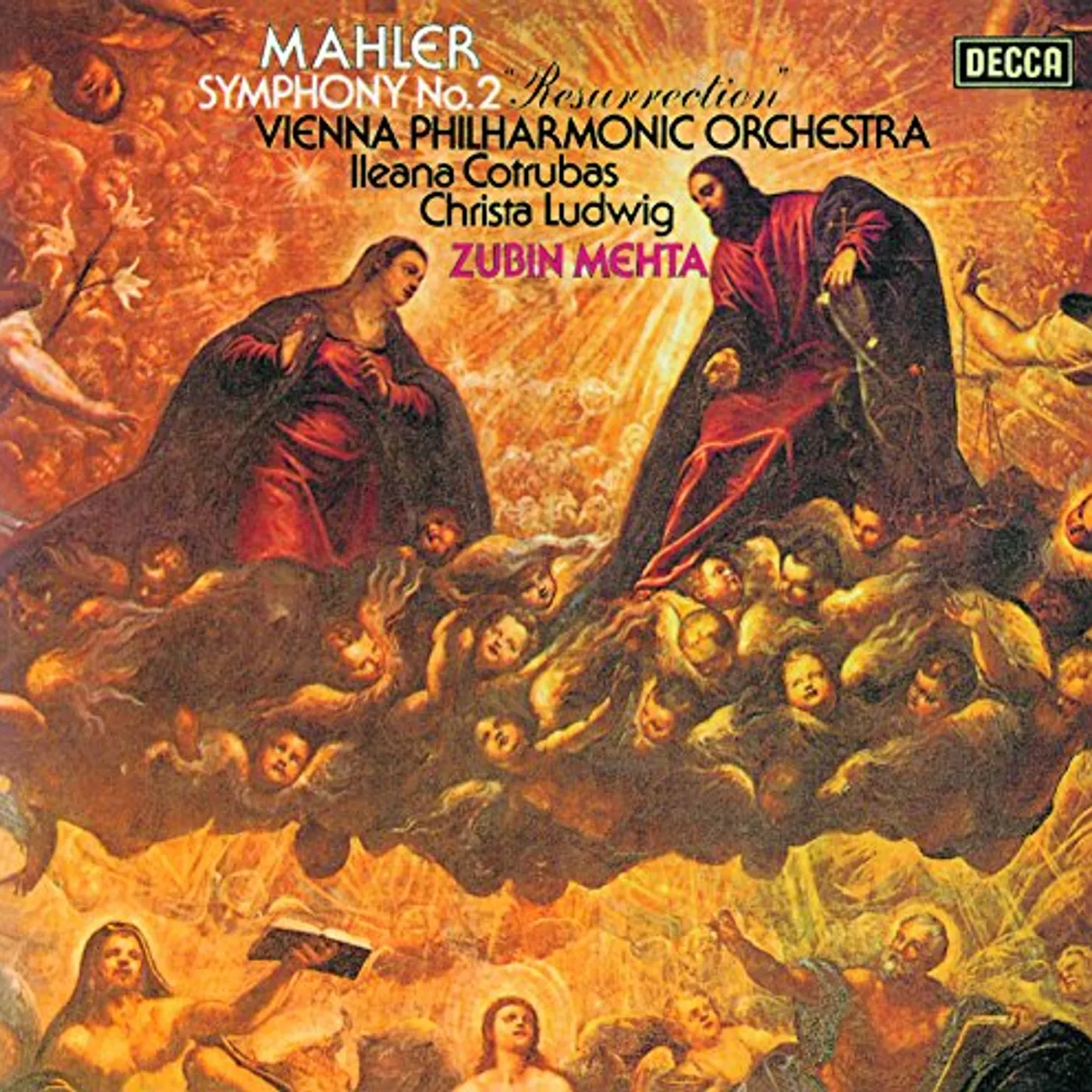 Zubin Mehta MAHLER: SYMPHONY NO.2 'AUFERSTEHUNG' CD