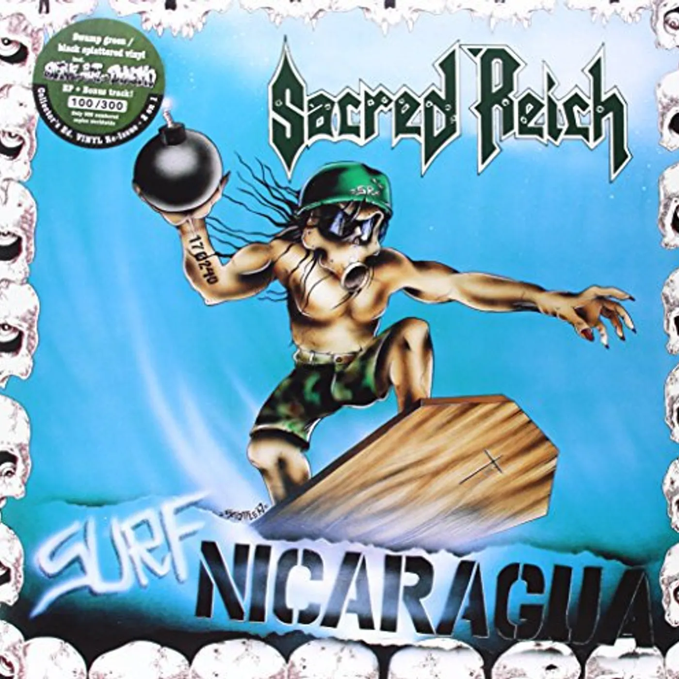 Sacred Reich SURF NICARAGUA+ALIVE AT THE DYNAMO Vinyl Record