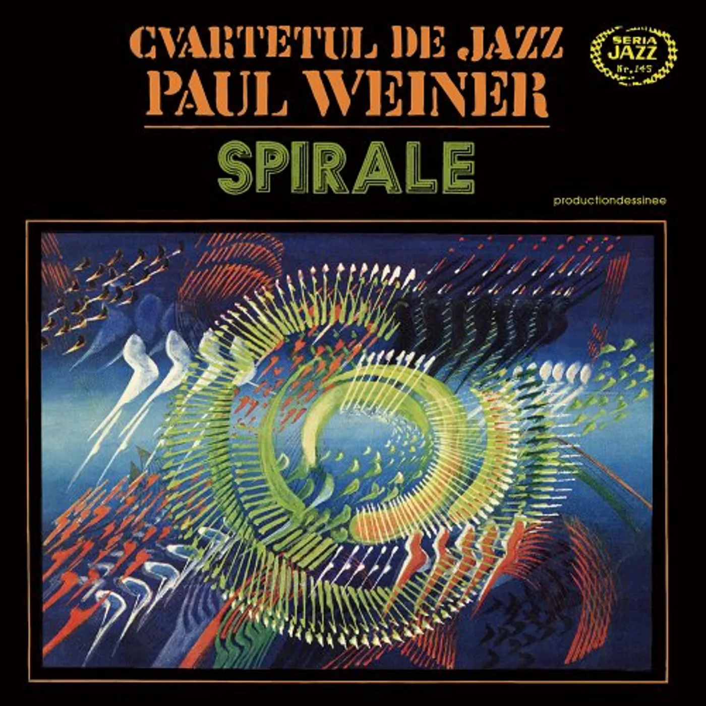Cvartetul de jazz Paul Weiner SPIRALE CD