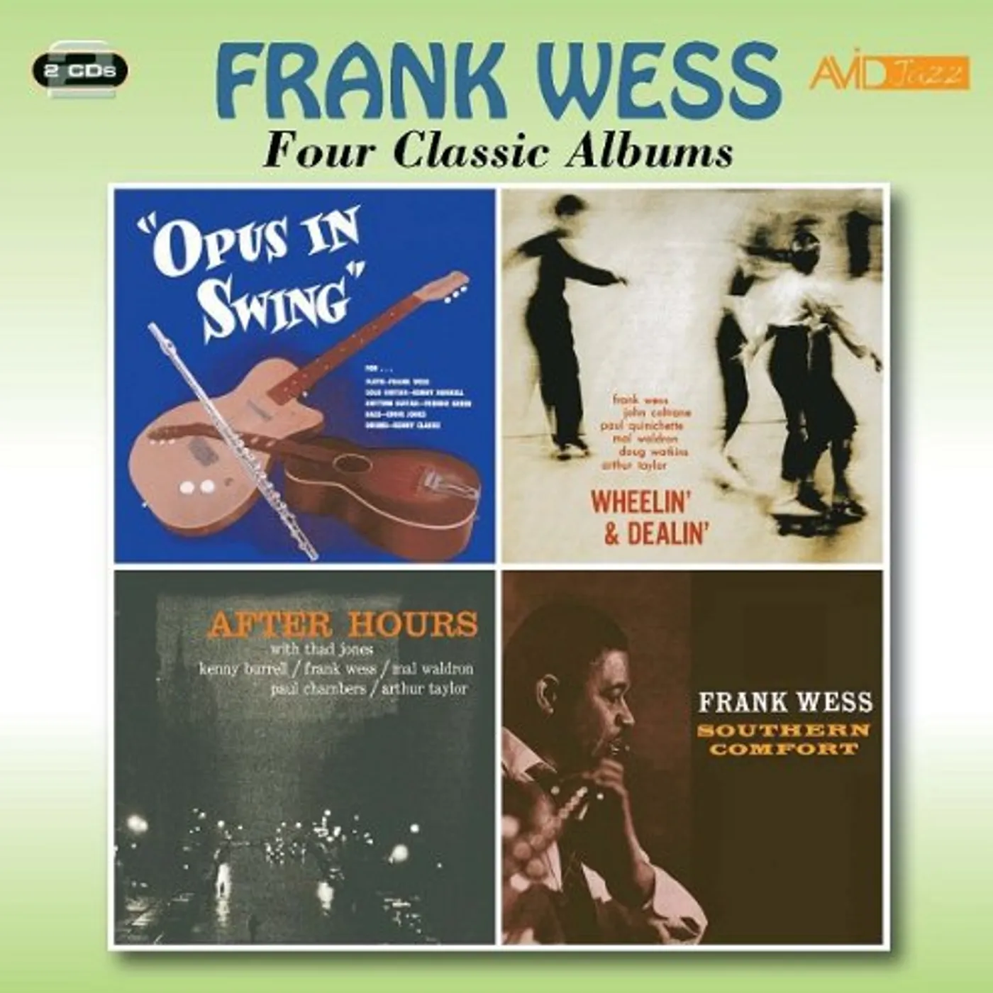 Frank Wess 4 CLASSIC ABLUMS PLUS CD