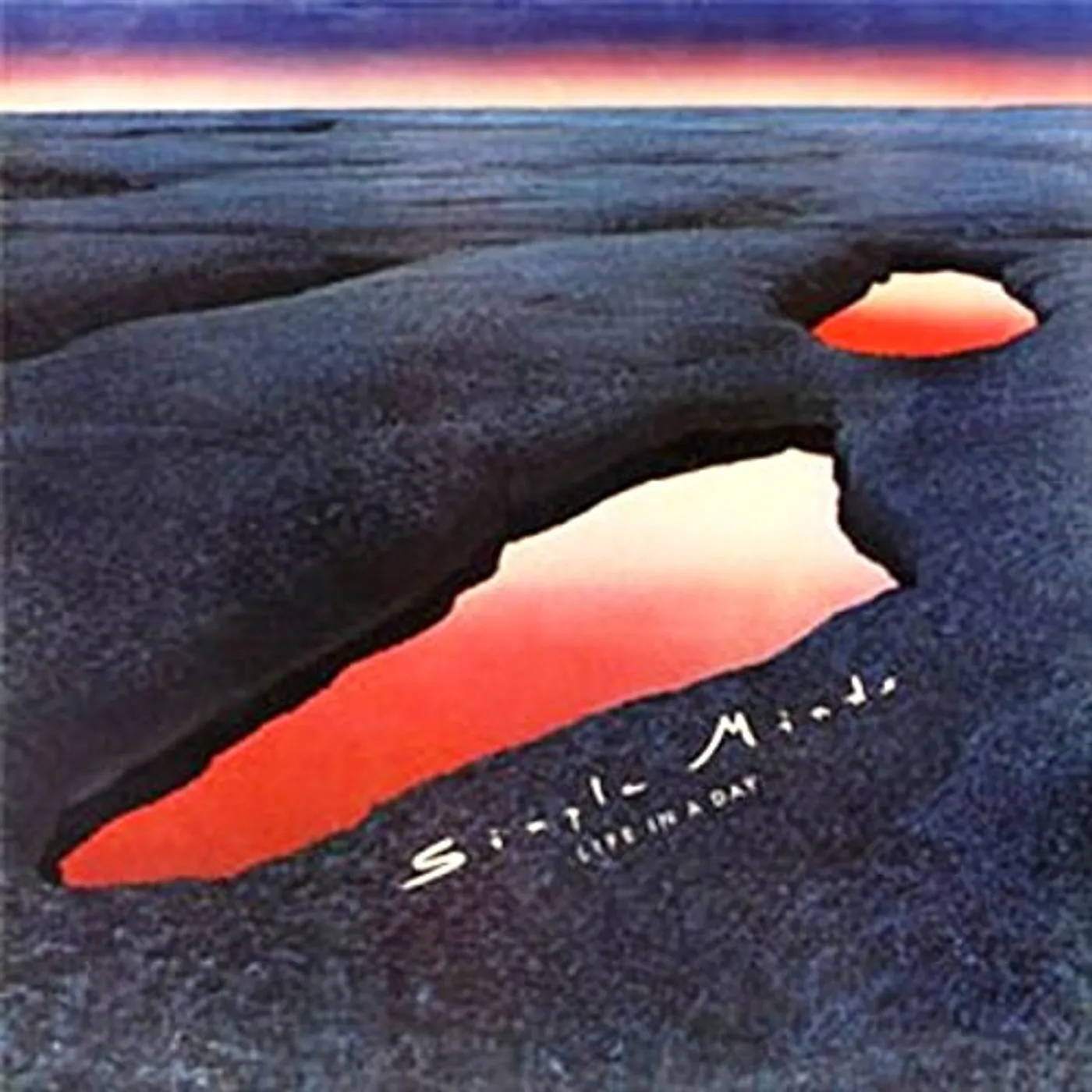 Simple Minds LIFE IN A DAY (1ST LP-1979) Vinyl Record
