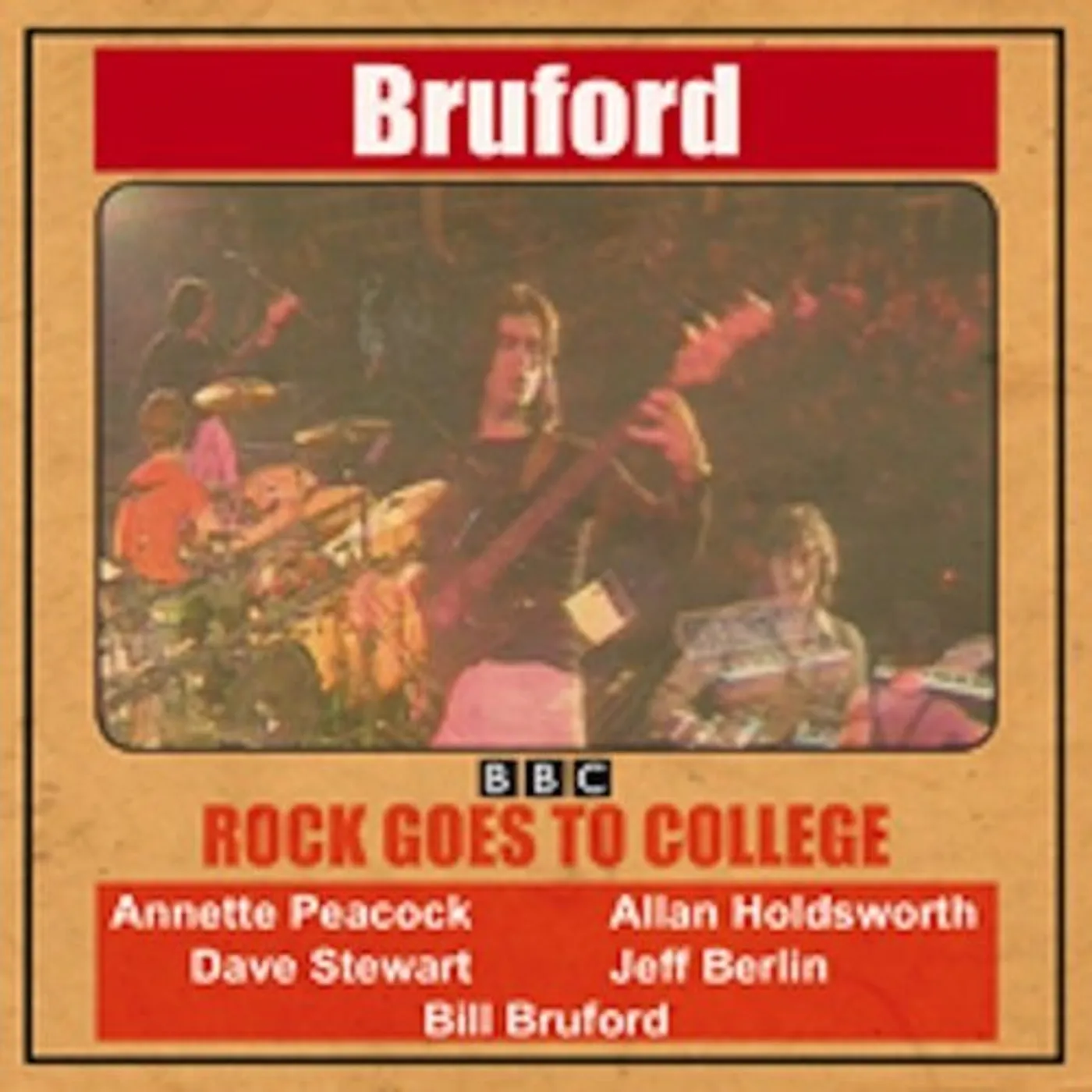 Bill Bruford Rock Goes To College Vinyl Record
