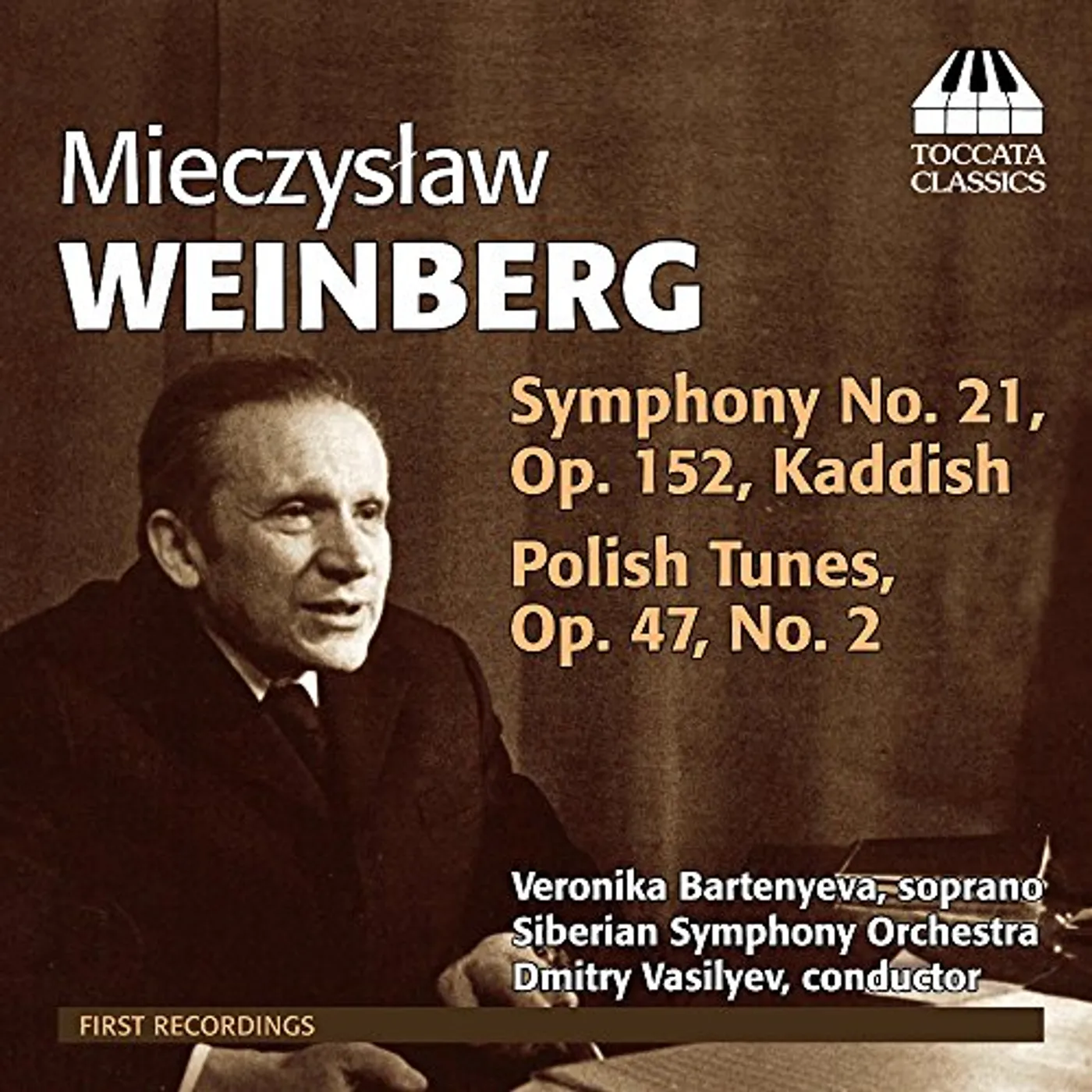 Weinberg SYM 21 KADDISH & POLISH TUNES CD