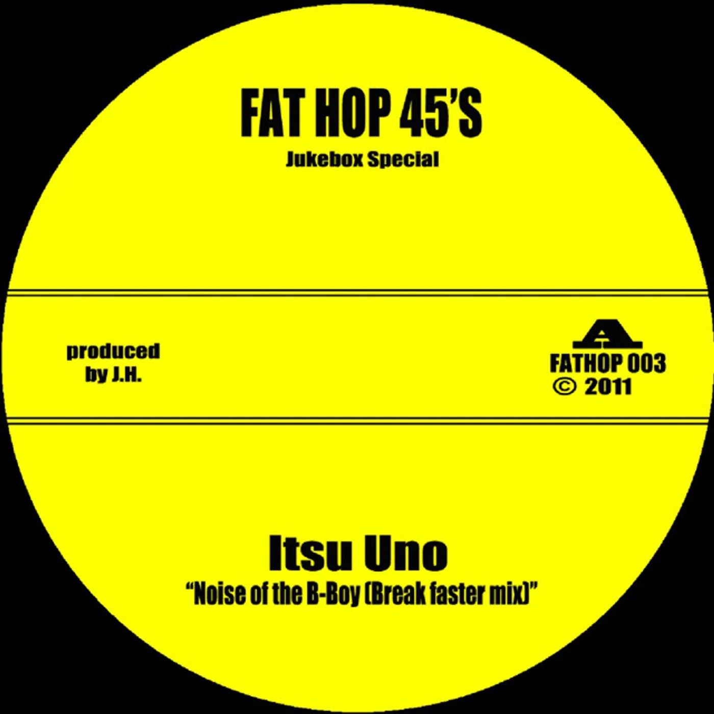 Itsu Uno NOISE OF THE B-BOY Vinyl Record - UK Release