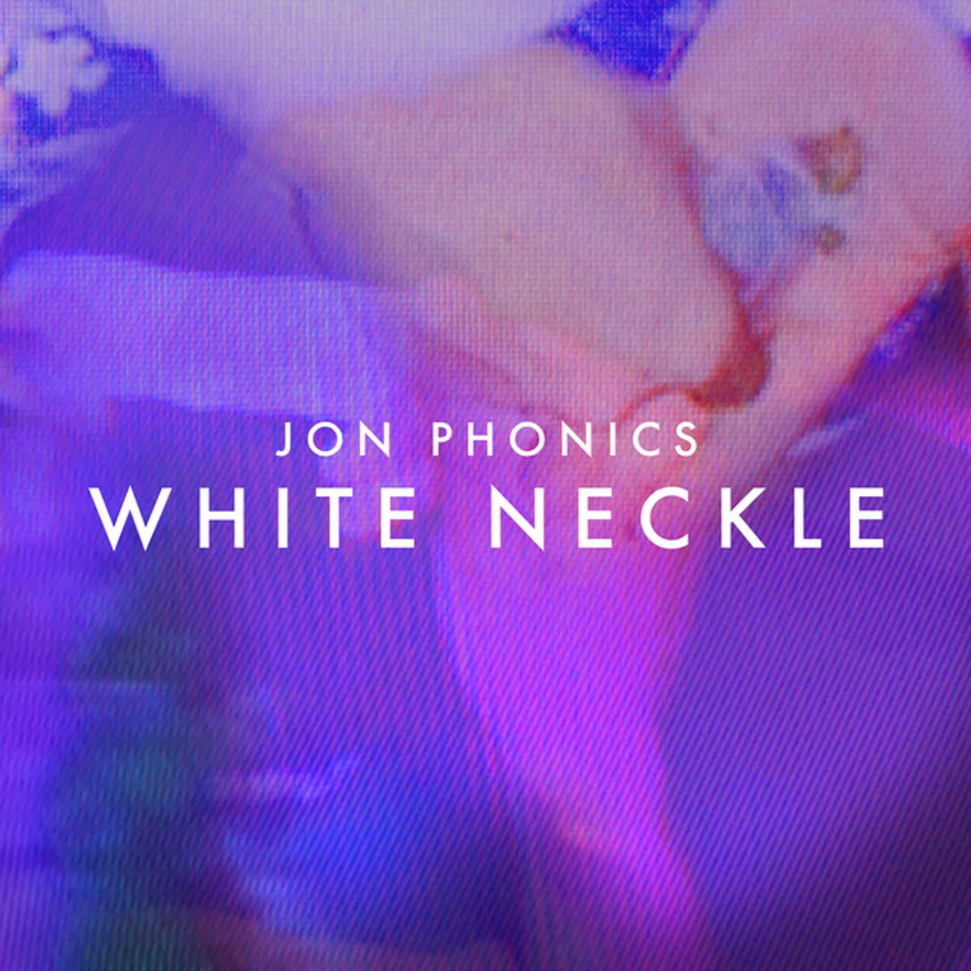 Jon Phonics White Neckle Vinyl Record