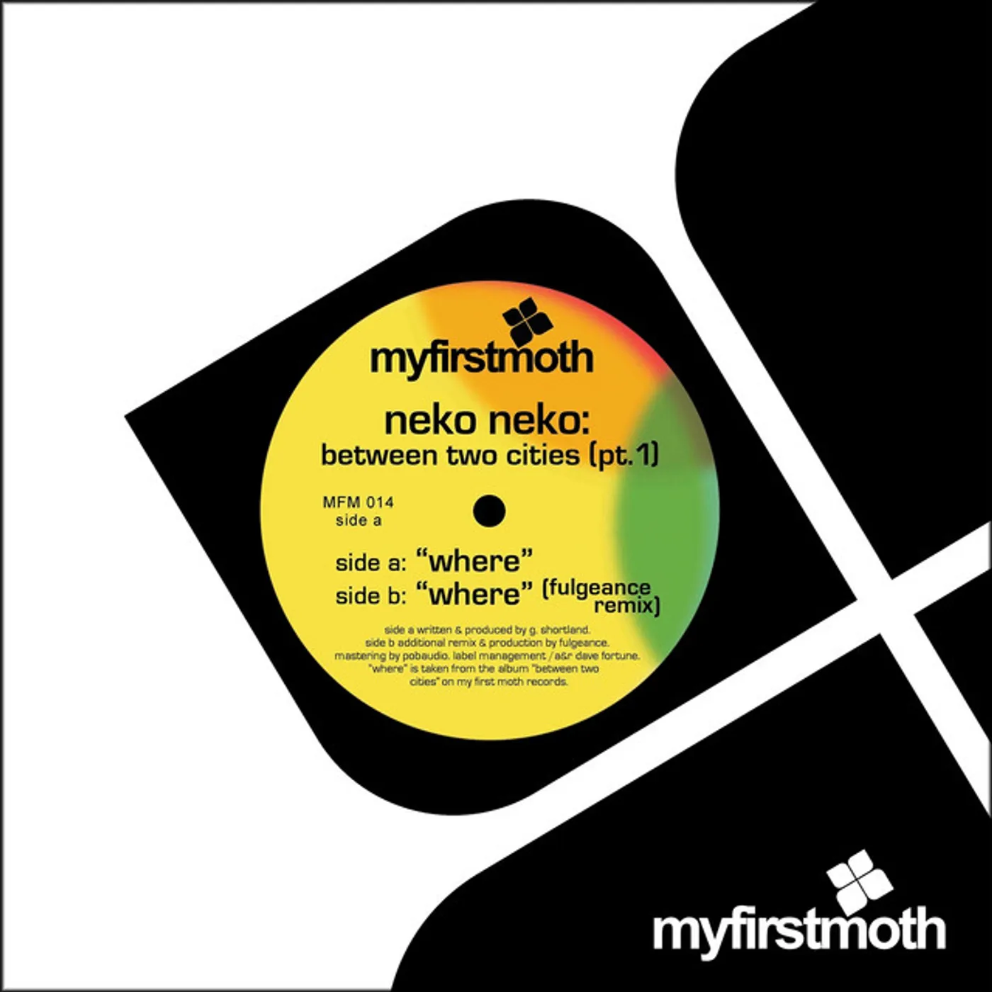 Neko Neko BETWEEN TWO CITIES (PT. 1) Vinyl Record - UK Release