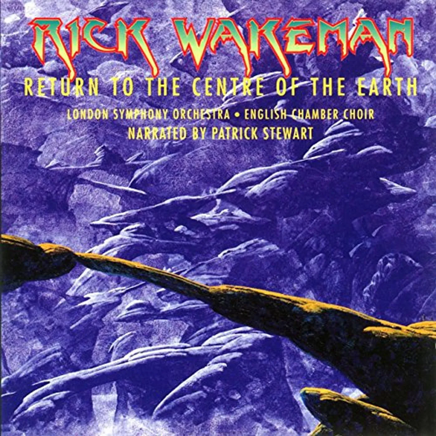 Rick Wakeman Return to the Centre of the Earth Vinyl Record