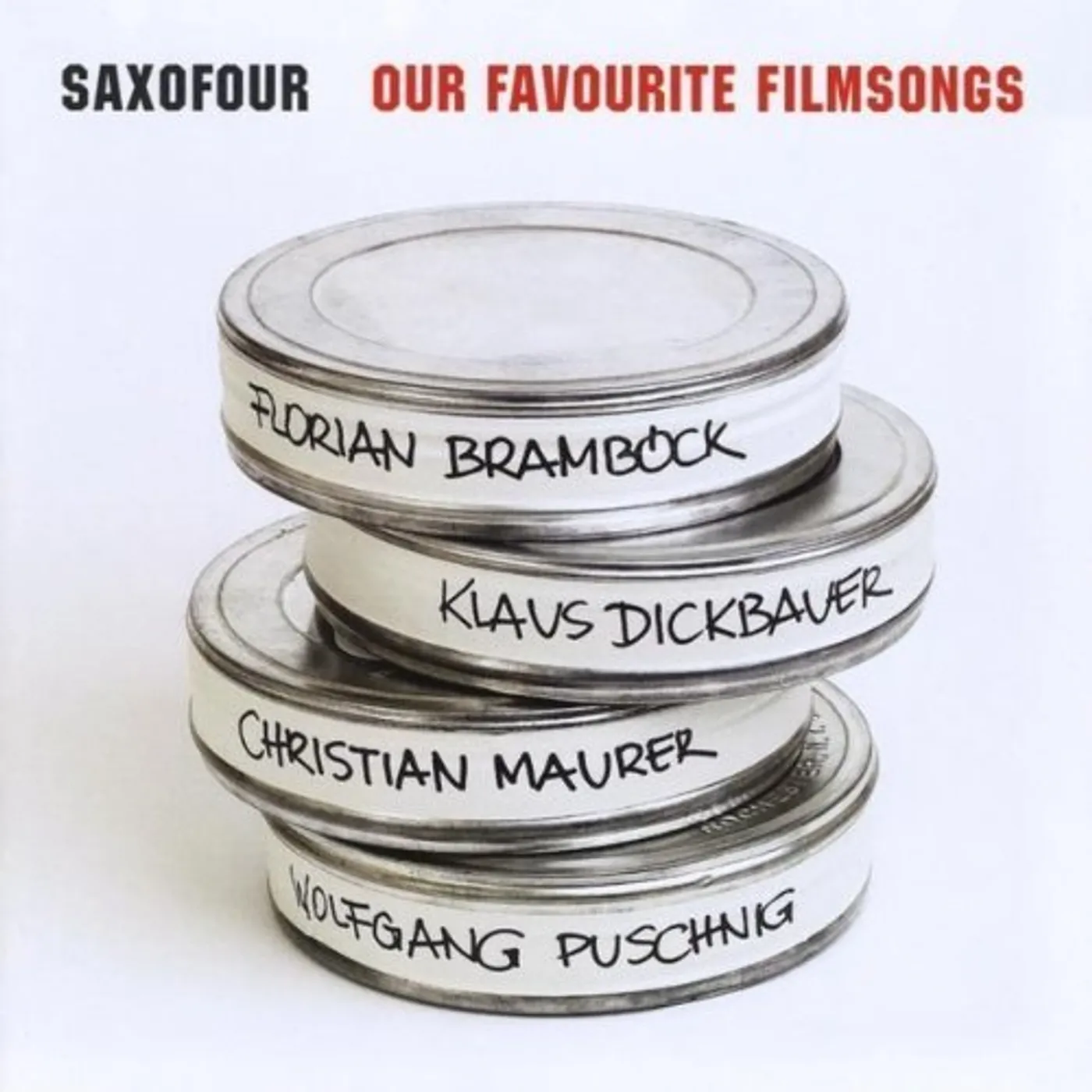SaxoFOUR OUR FAVOURITE FILMSONGS CD
