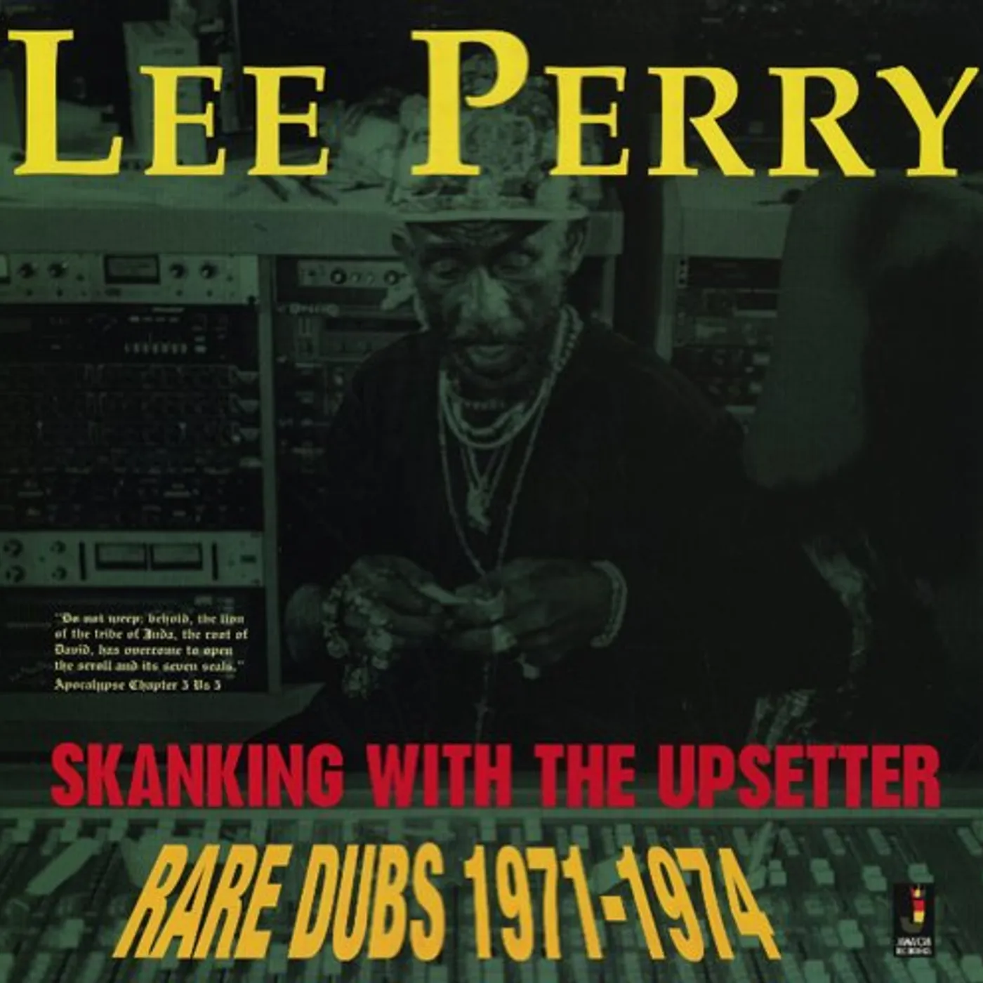 Lee Perry SKANKING WITH THE UPSETTER Vinyl Record