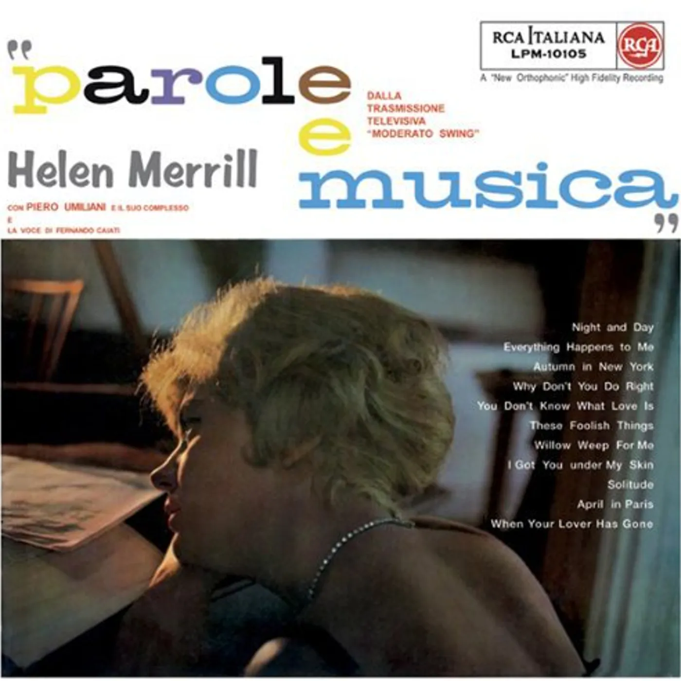Hellen Merrill PAROLE E MUSICA CD