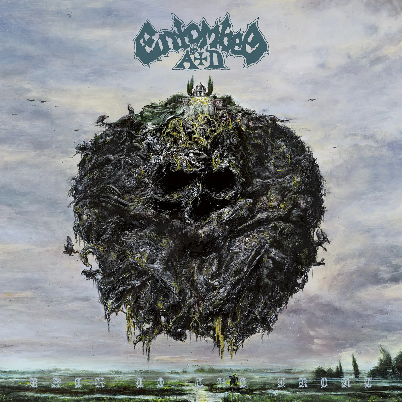 Entombed Ad Back to the Front Vinyl Record