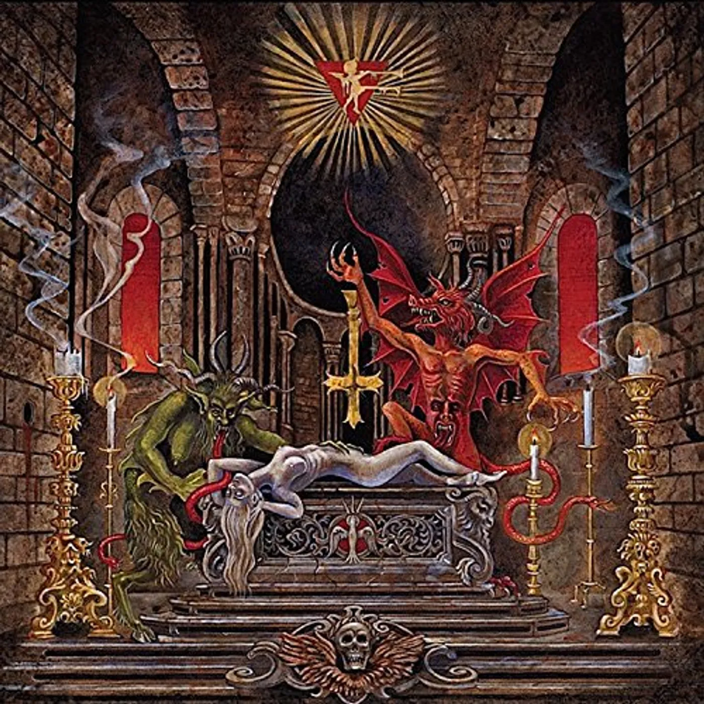 Profanatica Thy Kingdom Cum Vinyl Record