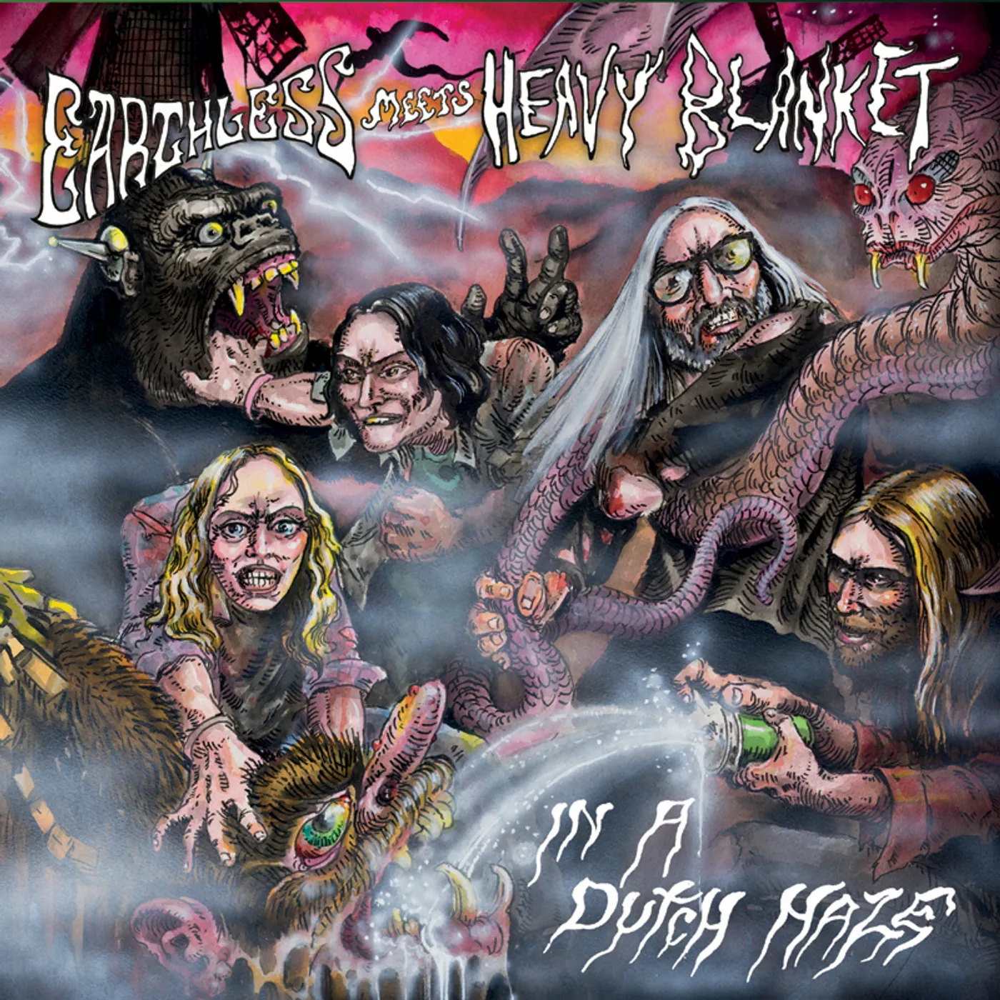 Earthless Meets Heavy Blanket IN A DUTCH HAZE CD