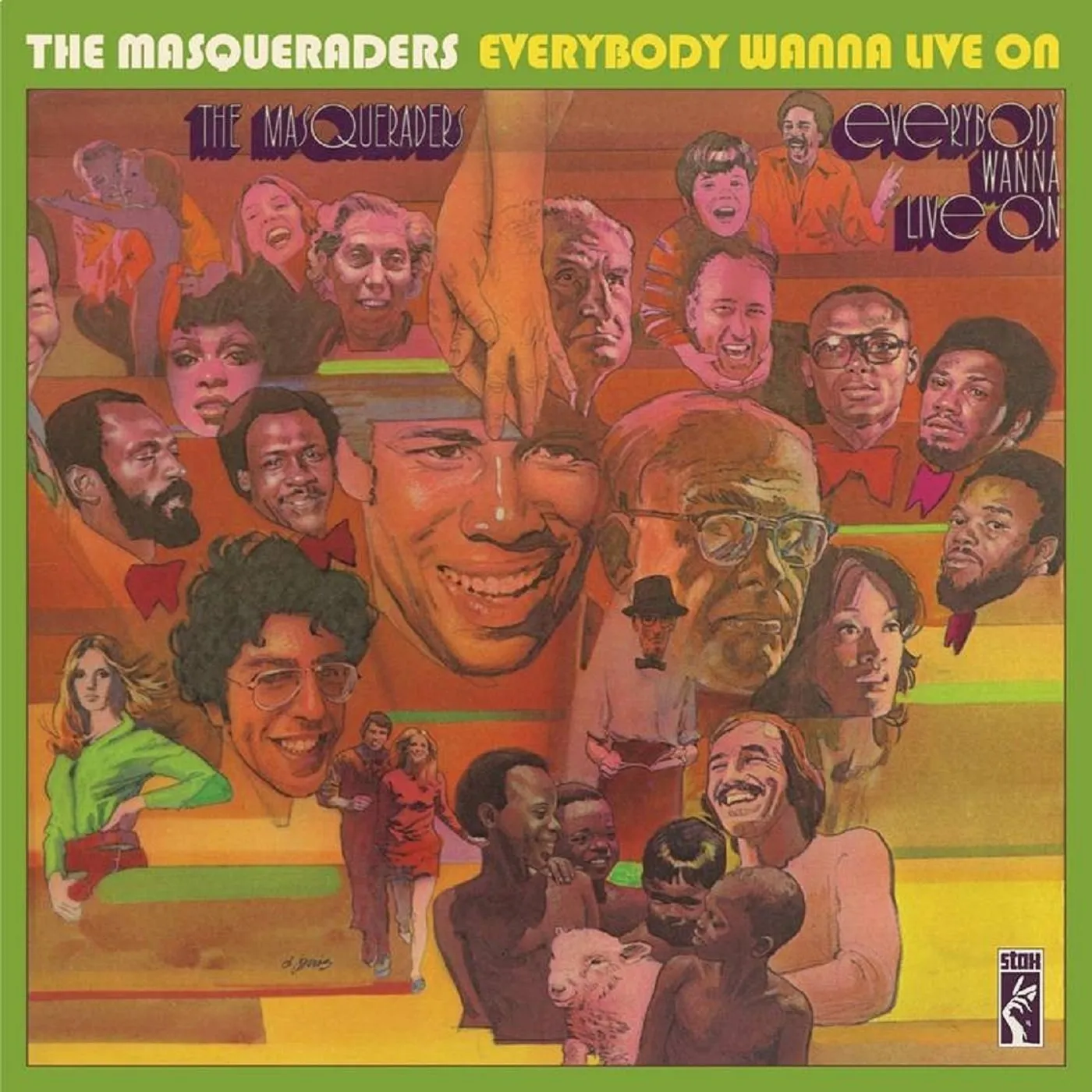 The Masqueraders EVERYBODY WANNA LIVE ON CD