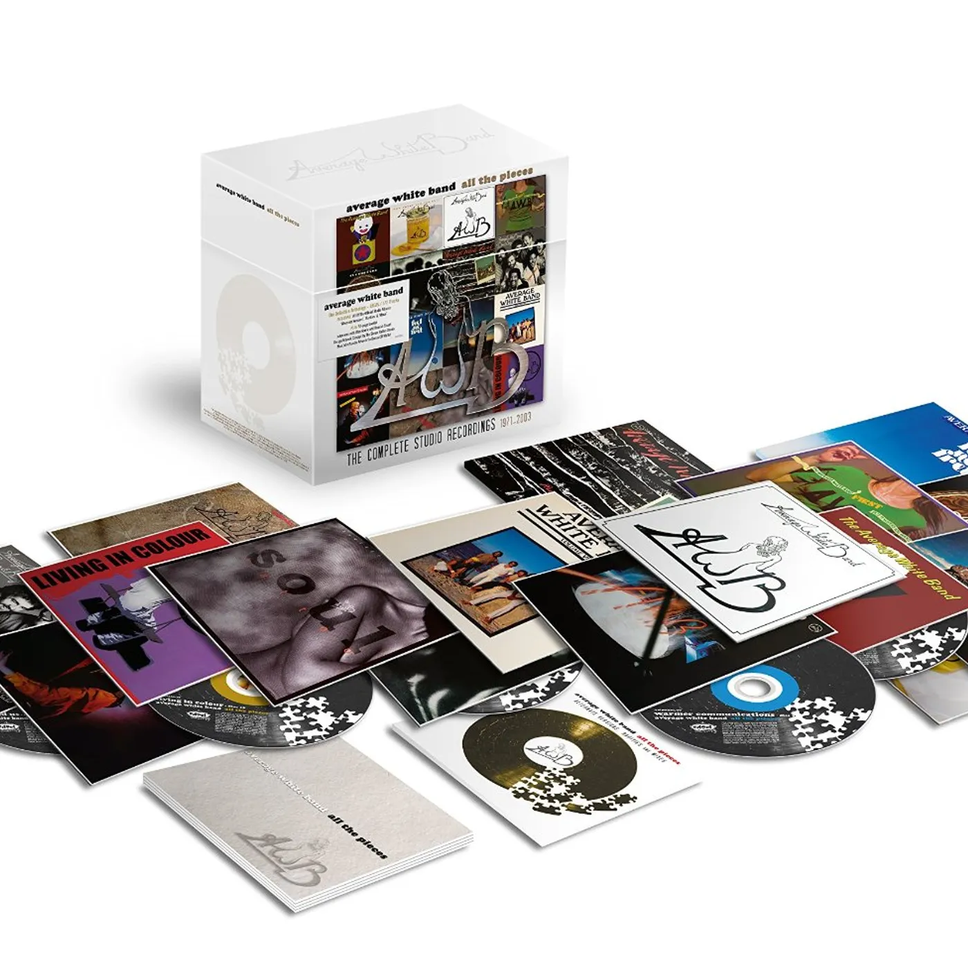 Average White Band ALL THE PIECES-THE COMPLETE STUDIO RECORDINGS 1973 CD