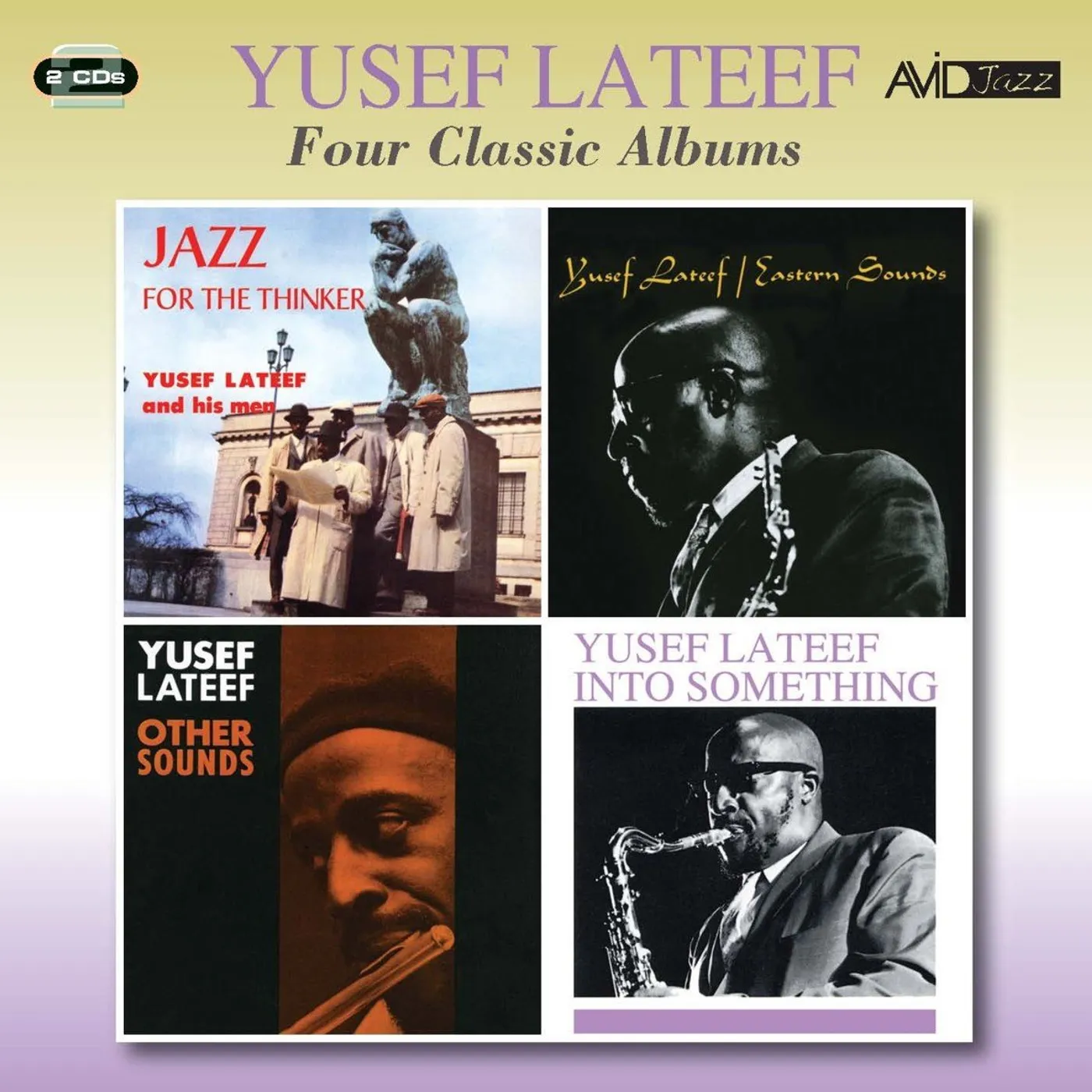 Yusef Lateef 4 LPS-JAZZ FOR THINKER / EASTERN SOUNDS / OTHER CD