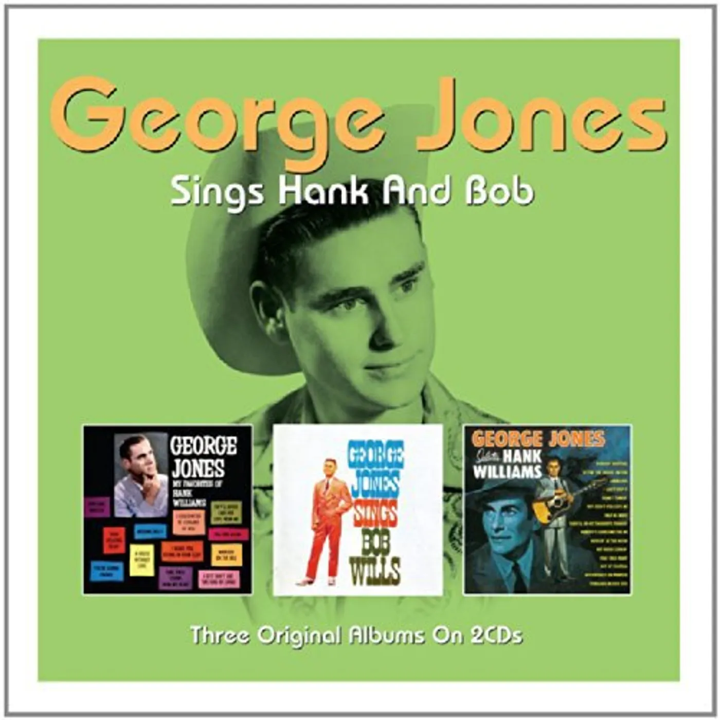George Jones SINGS HANK & BOB CD