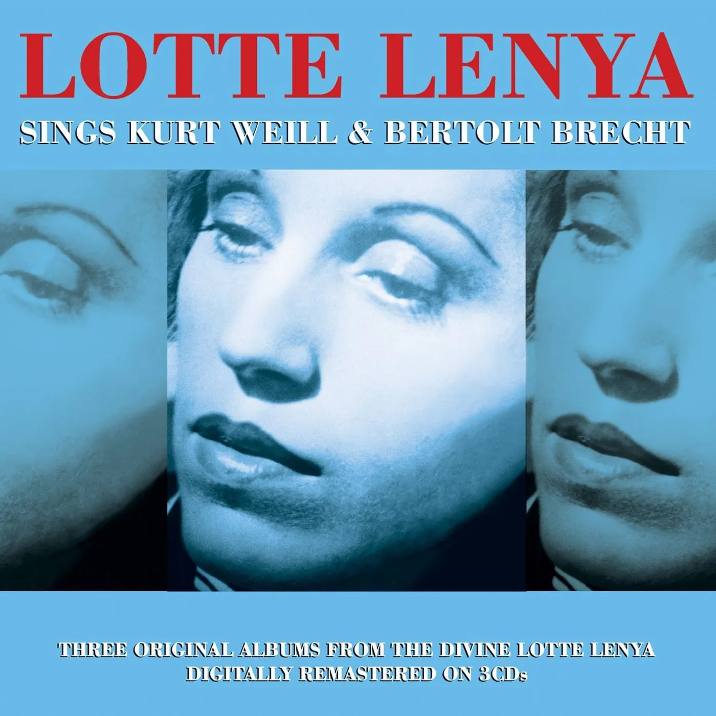 Lotte Lenya SINGS KURT WEILL & BERTOLT BRECHT CD