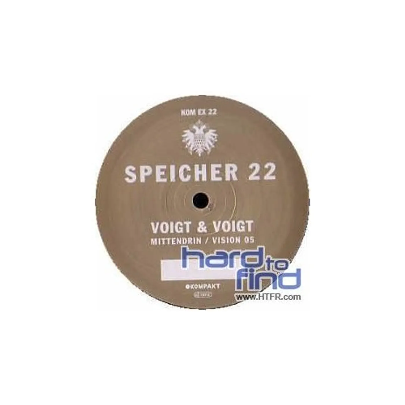 Voigt & Voigt SPEICHER 22 Vinyl Record