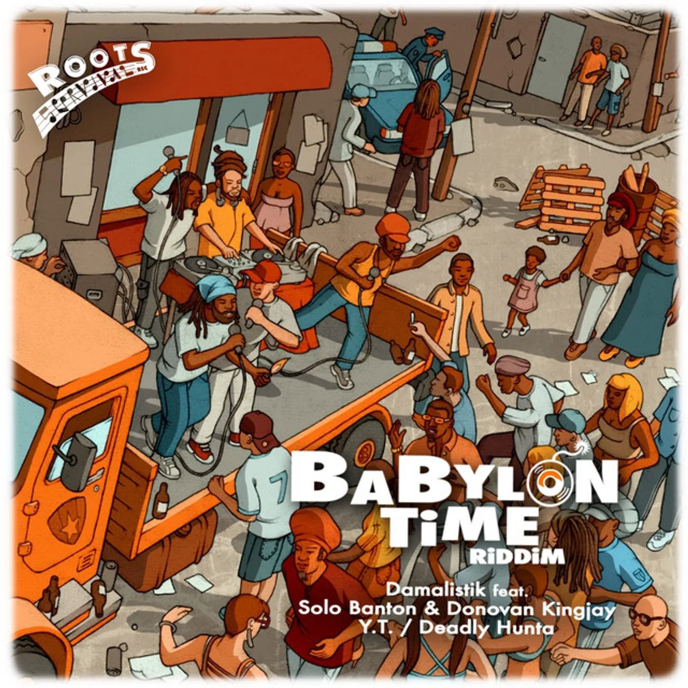 Damalistik BABYLON TIME RIDDIM 2 Vinyl Record
