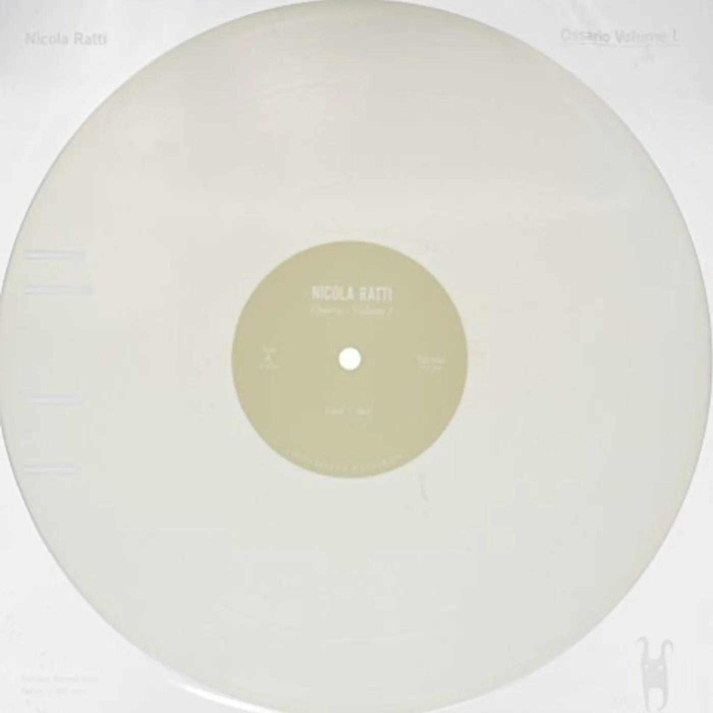 Nicola Ratti OSSARIO 1 Vinyl Record