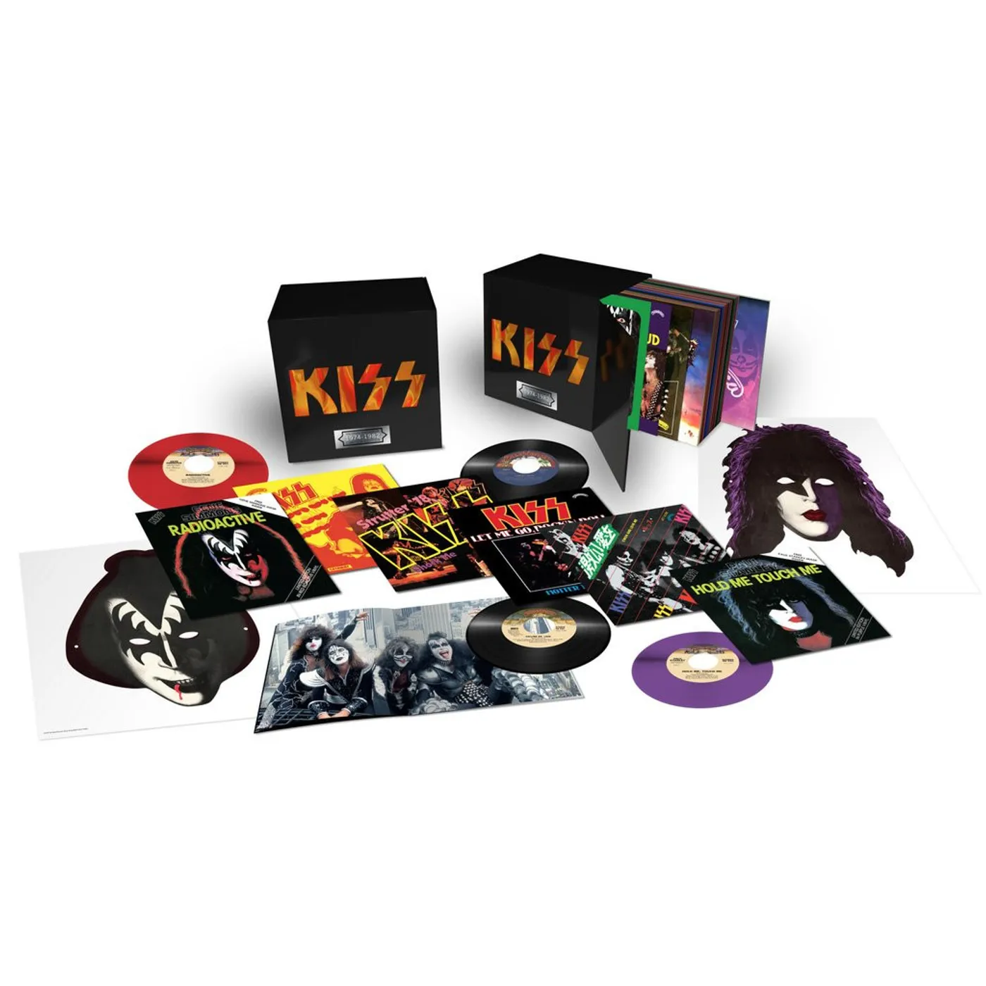 KISS The Casablanca Years: Limited Edition 29-Disc 7" Collection (Vinyl)
