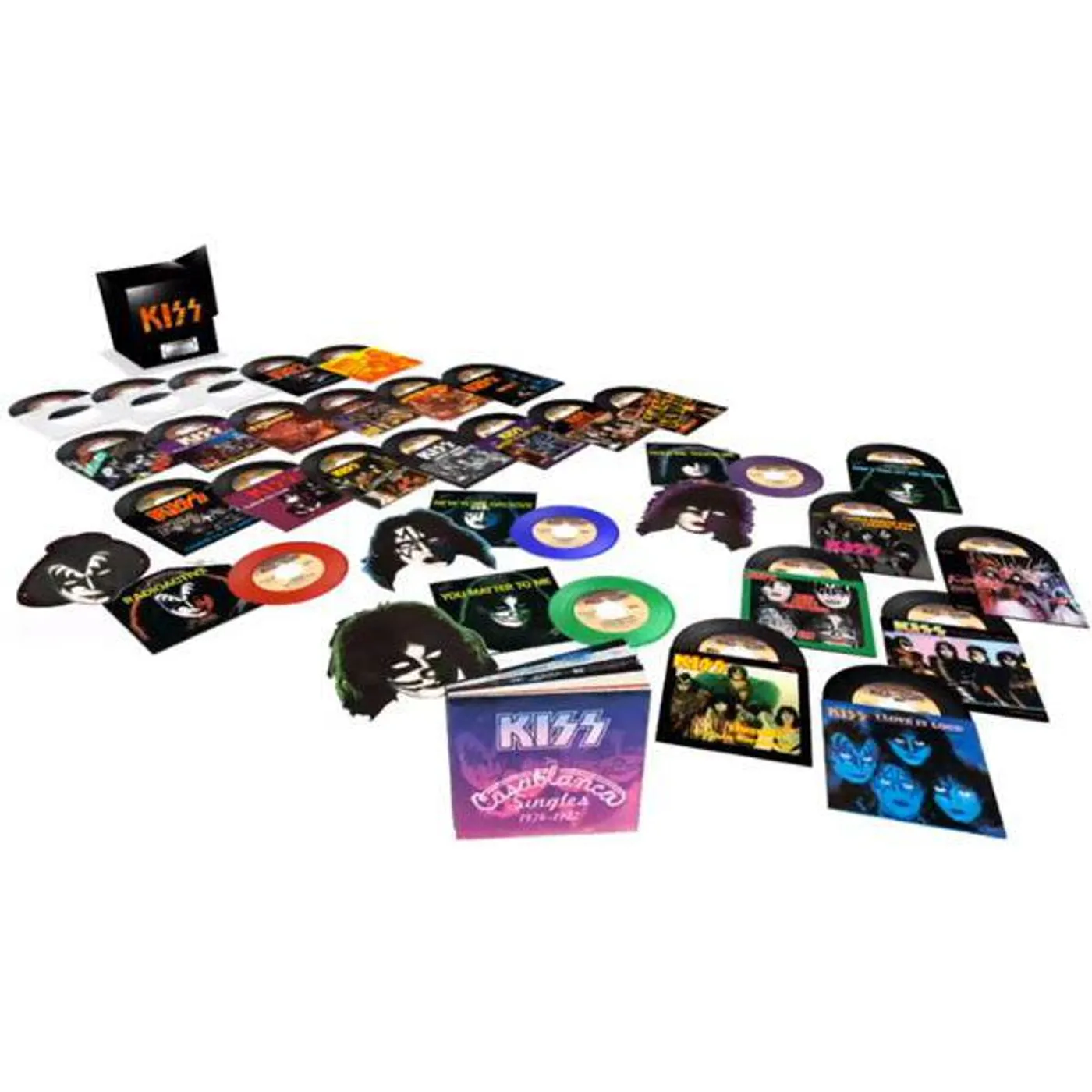 KISS The Casablanca Years: Limited Edition 29-Disc 7" Collection (Vinyl)