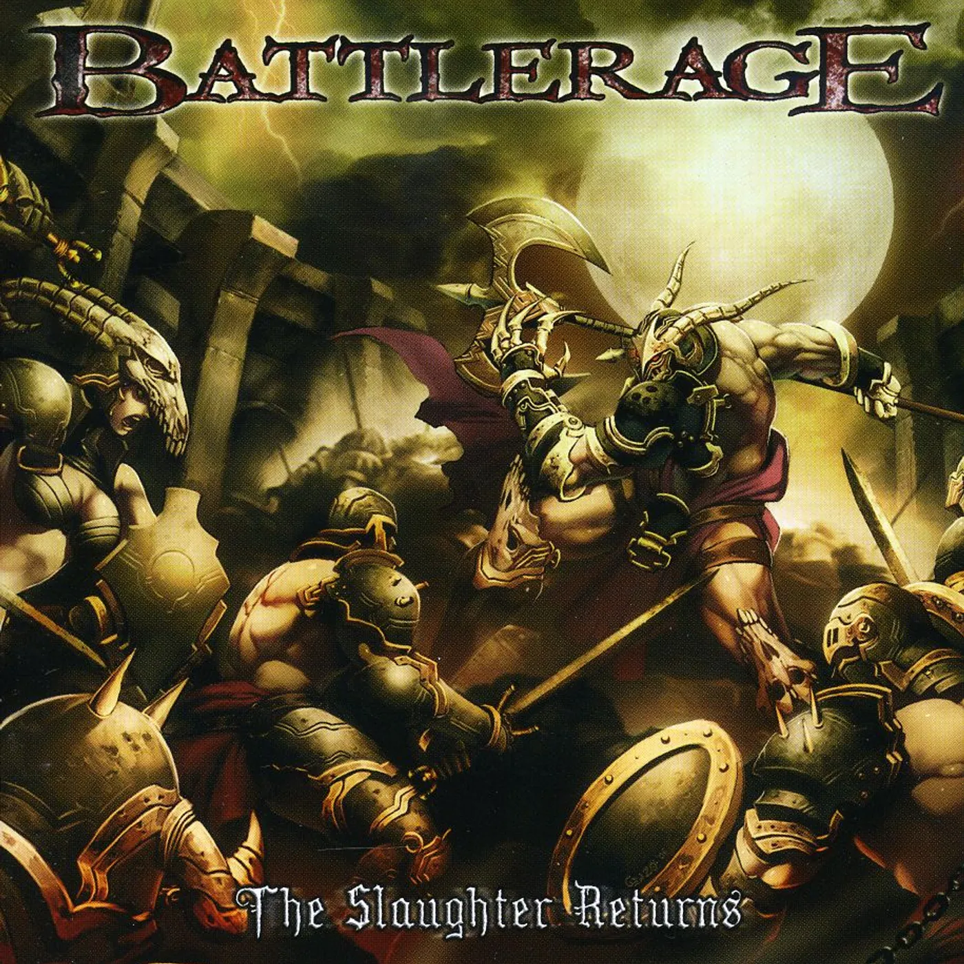 Battlerage SLAUGHTER RETURNS CD