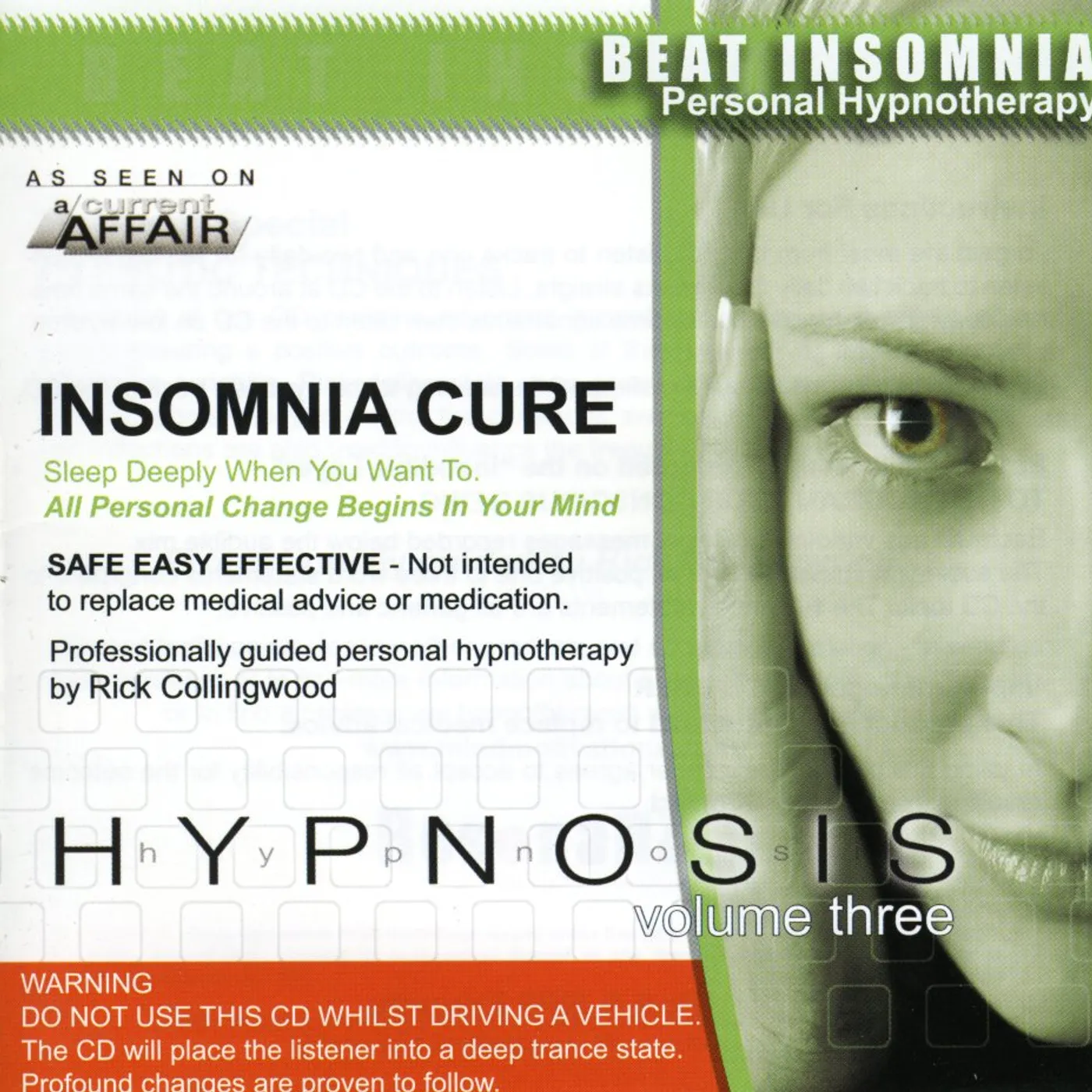 Rick Collingwood INSOMNIA CURE CD