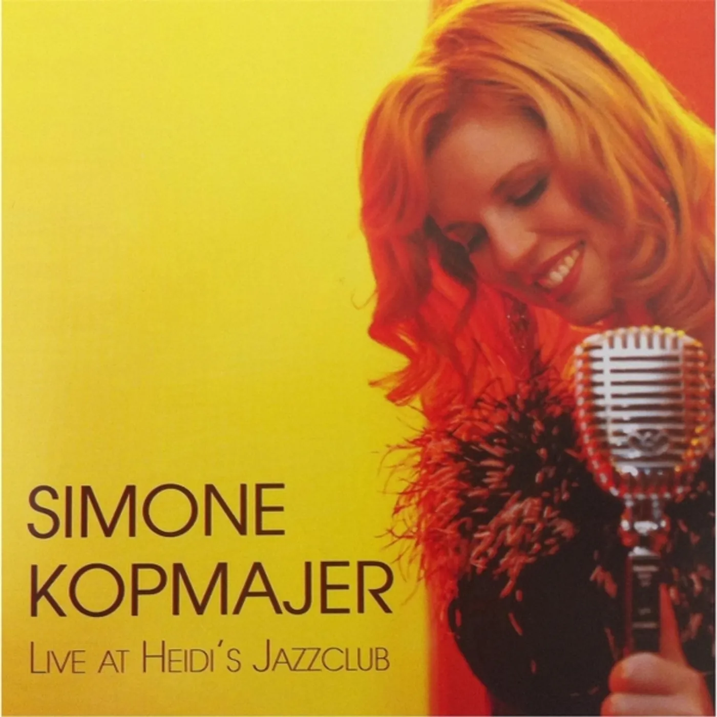 Simone Kopmajer LIVE AT HEIDI'S JAZZCLUB CD