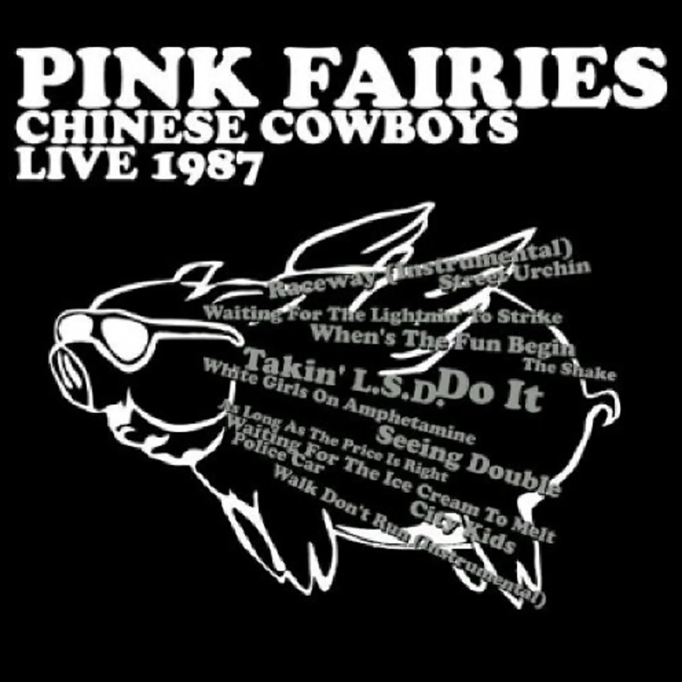 The Pink Fairies CHINESE COWBOYS LIVE 1987 CD