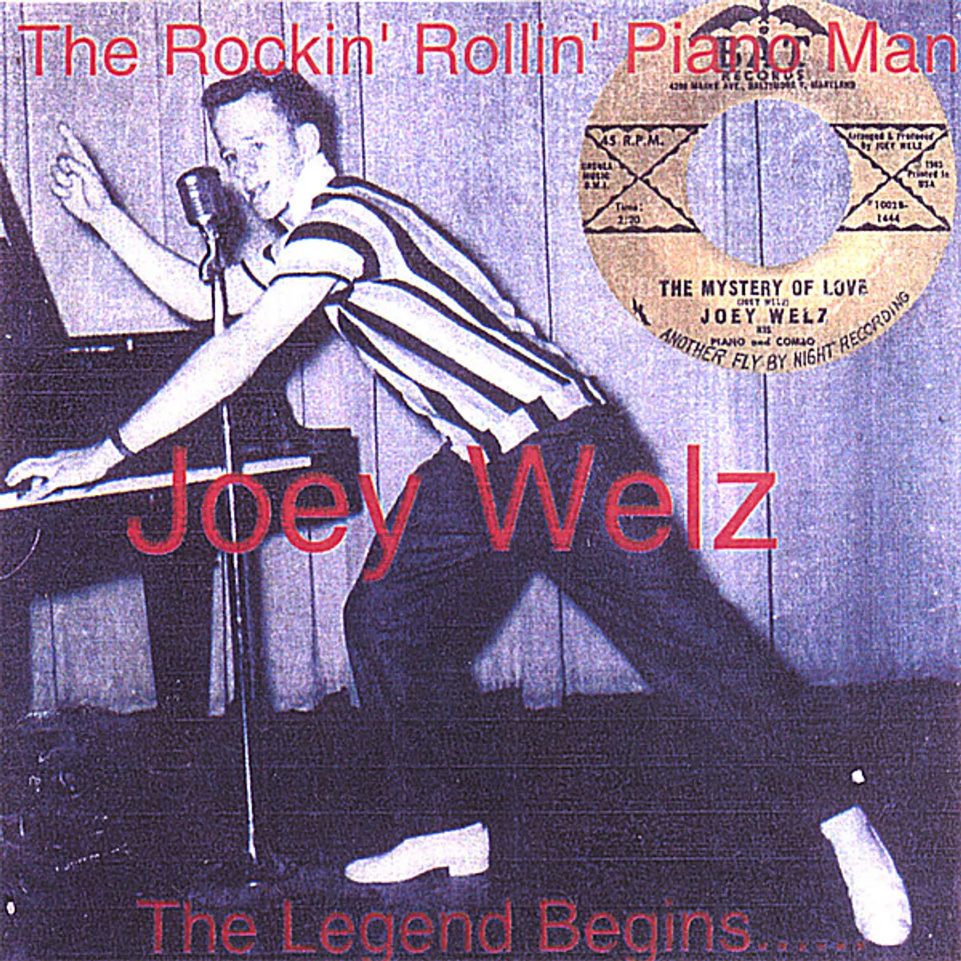 Joey Welz FROM THE VAULTS OF BAT RECORDS CD