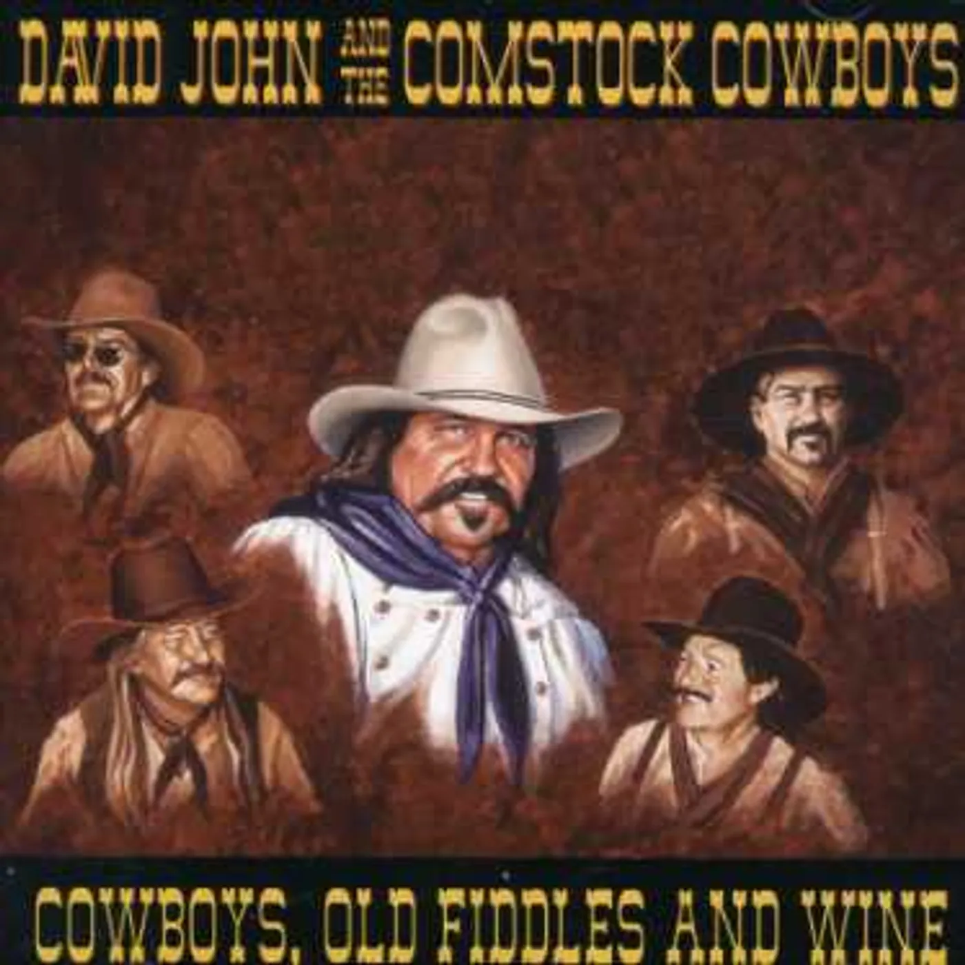 John David COWBOYS OLD FIDDLES & WINE CD