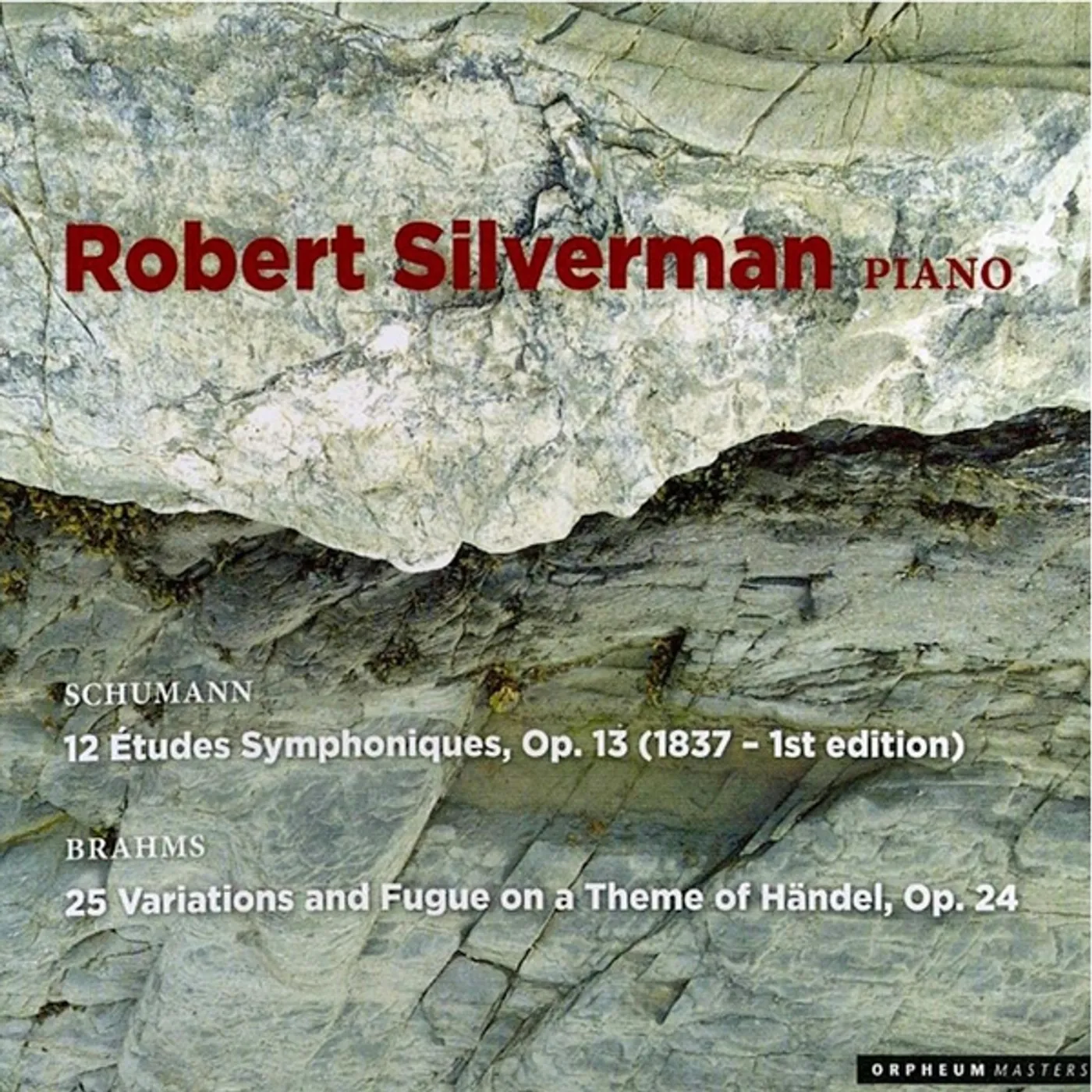 Robert Silverman SCHUMANN: ETUDES SYMPHONIQUES CD
