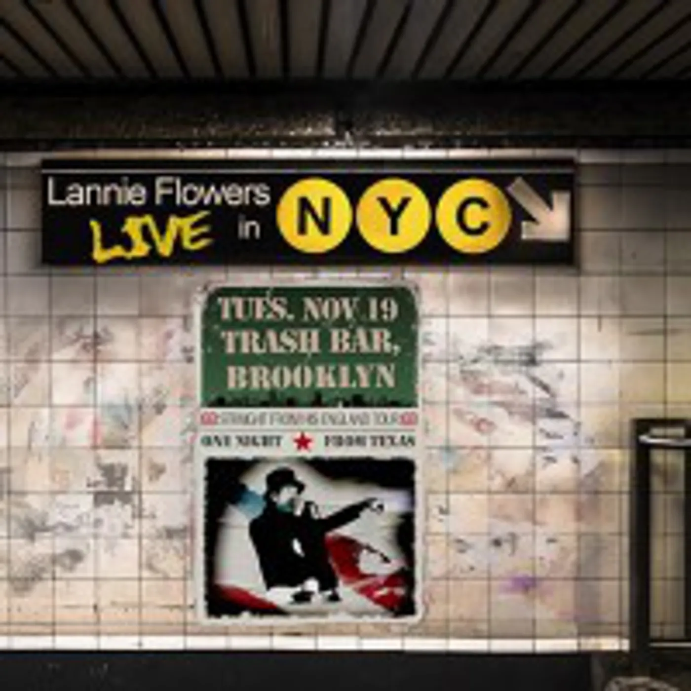 Lannie Flowers LIVE IN N.Y.C. CD