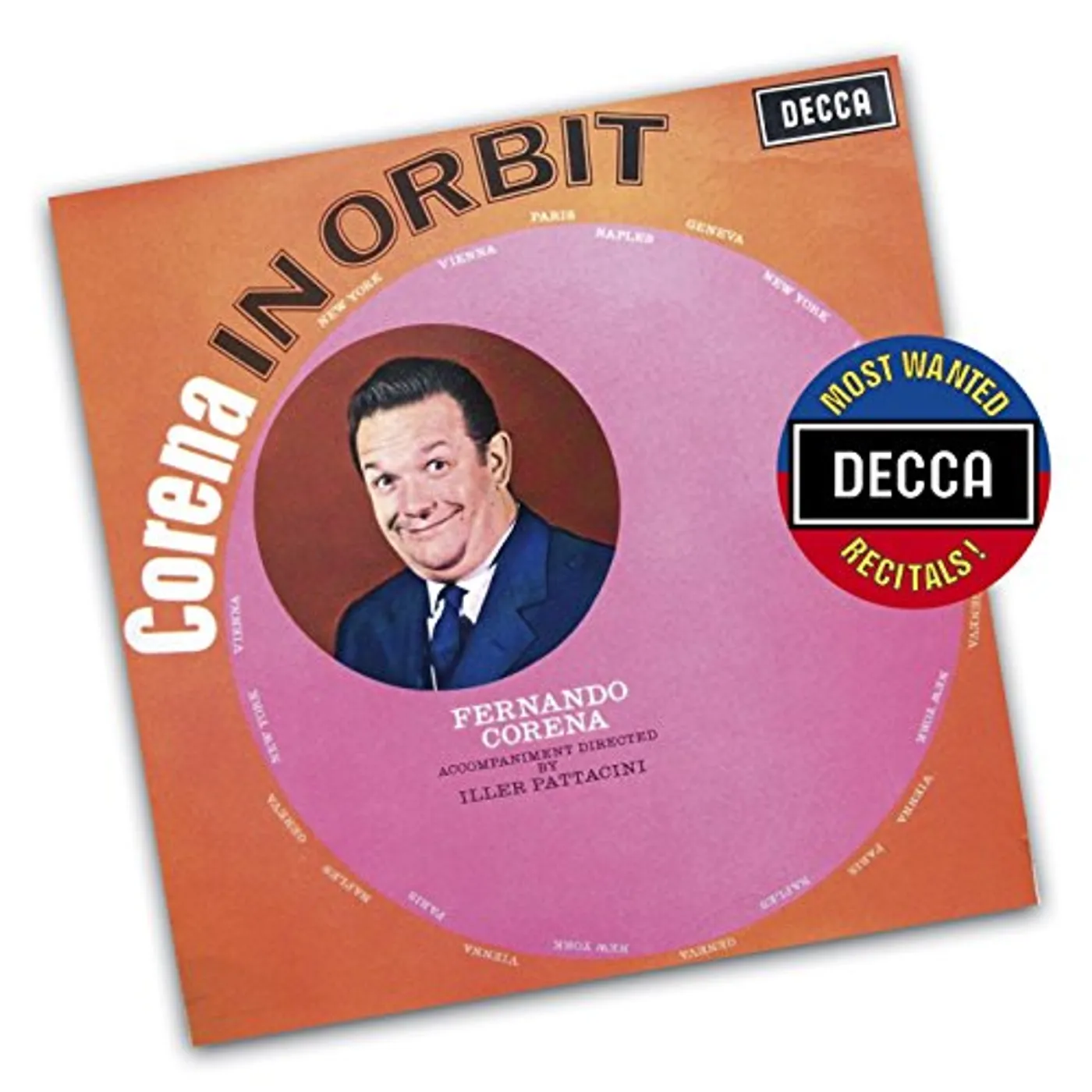MOST WANTED RECITALS: FERNANDO CORENA - IN ORBIT CD