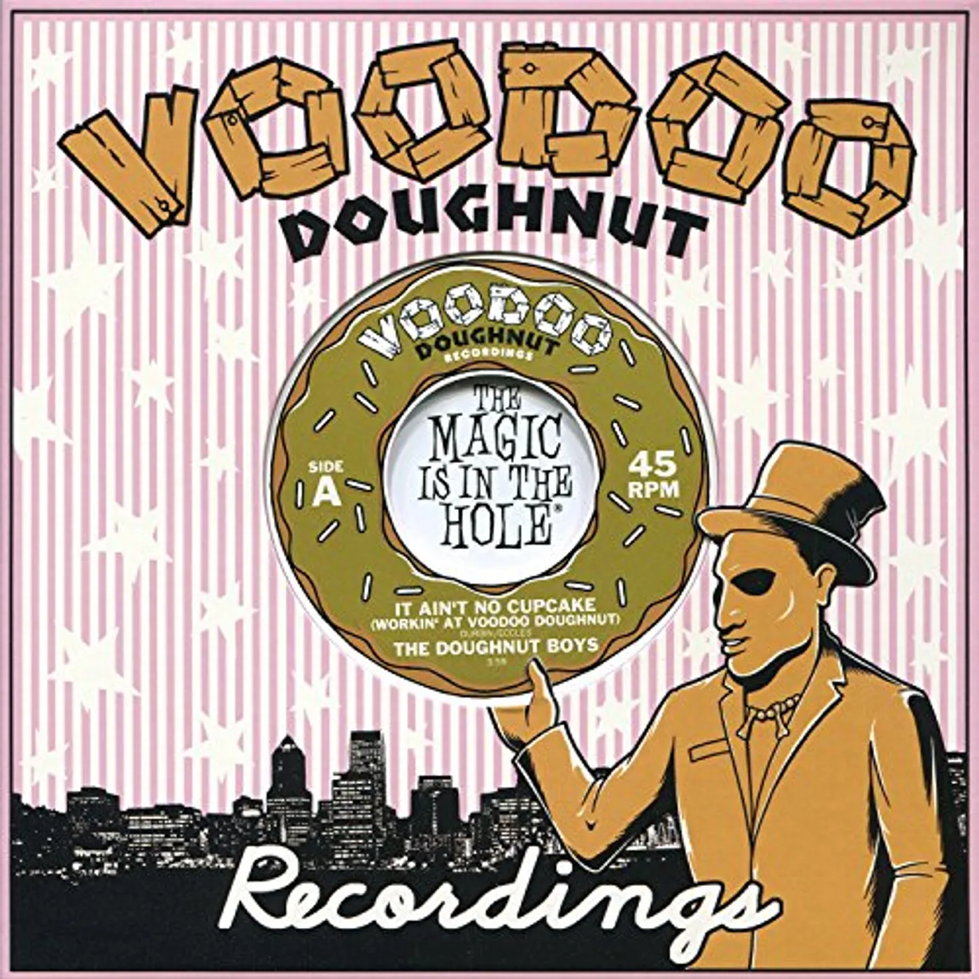 Doughnut Boys & Pink Boxxes IT AIN'T NO CUPCAKE (WORKIN' AT VOODOO) / CHEAP Vinyl Record