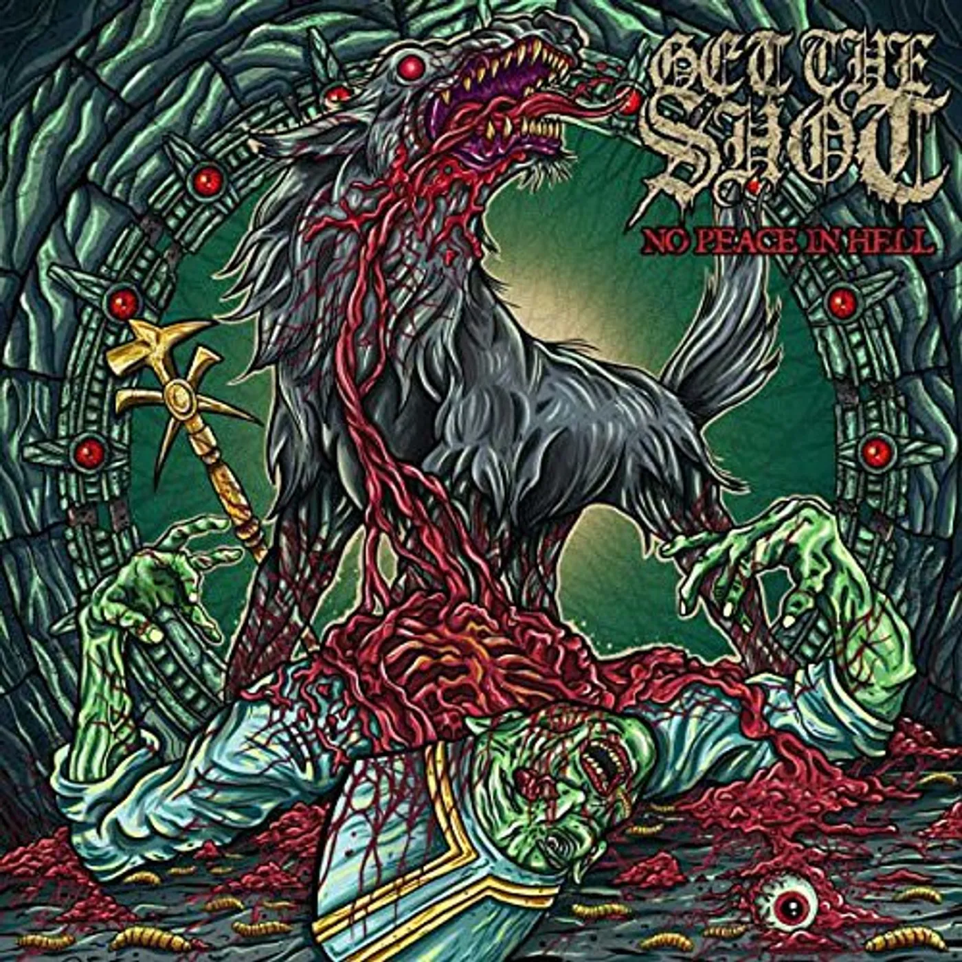 Get The Shot NO PEACE IN HELL Vinyl Record - UK Release