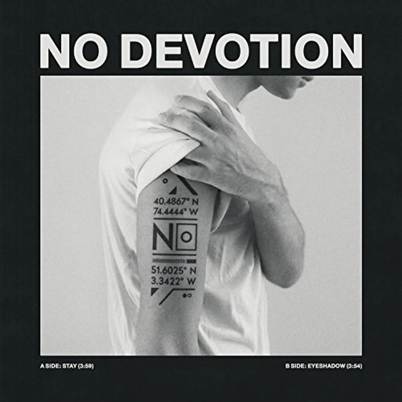 No Devotion STAY / EYESHADOW (WHITE VINYL) Vinyl Record