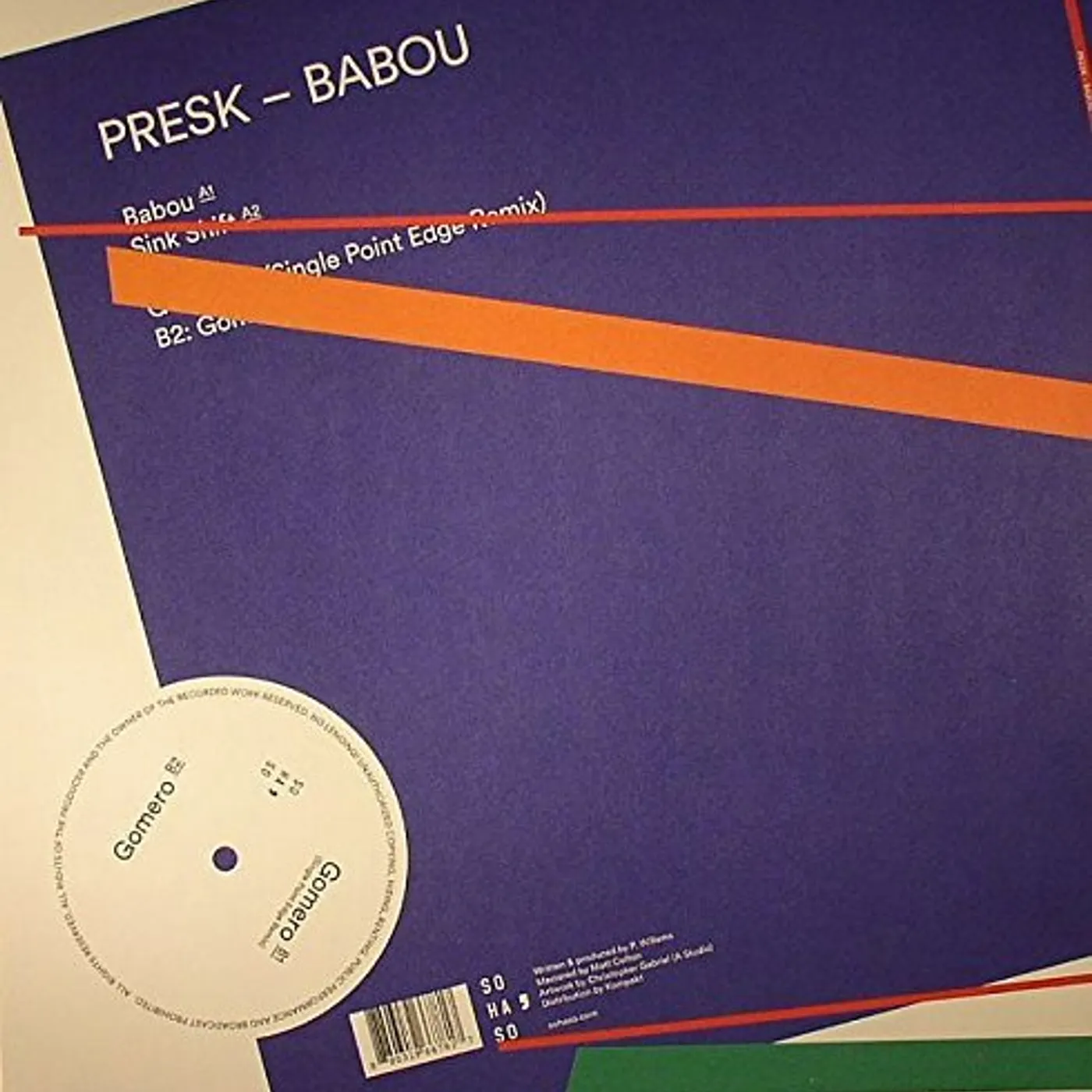 Presk Babou Vinyl Record
