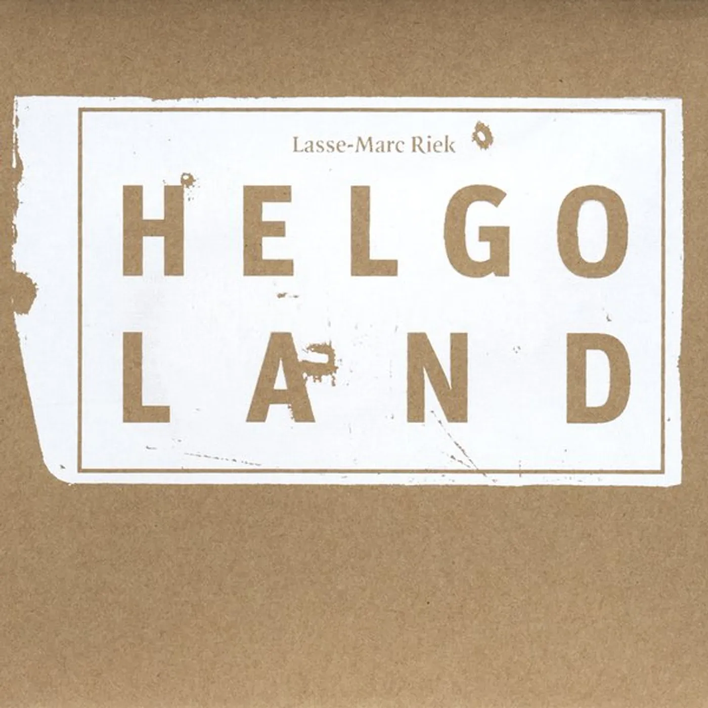 Lasse-Marc Riek HELGOLAND CD