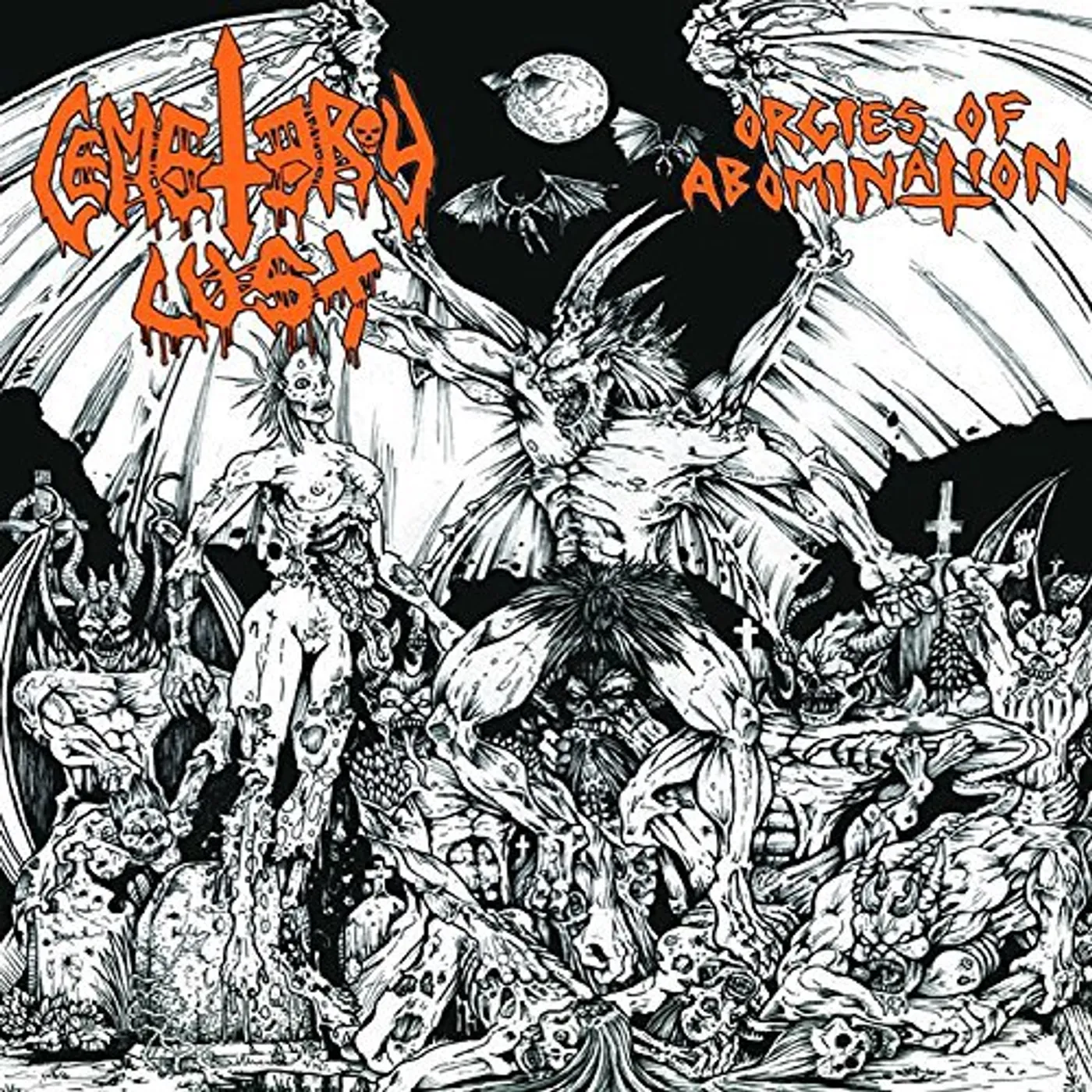 Cemetery Lust Orgies of Abomination Vinyl Record