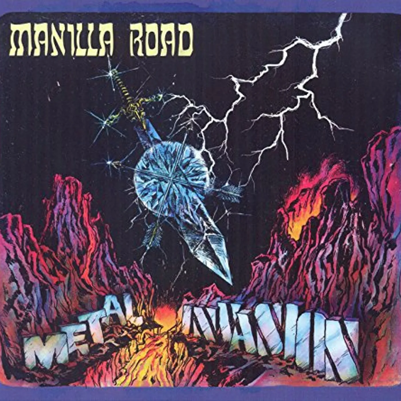 Manilla Road METAL / INVASION CD