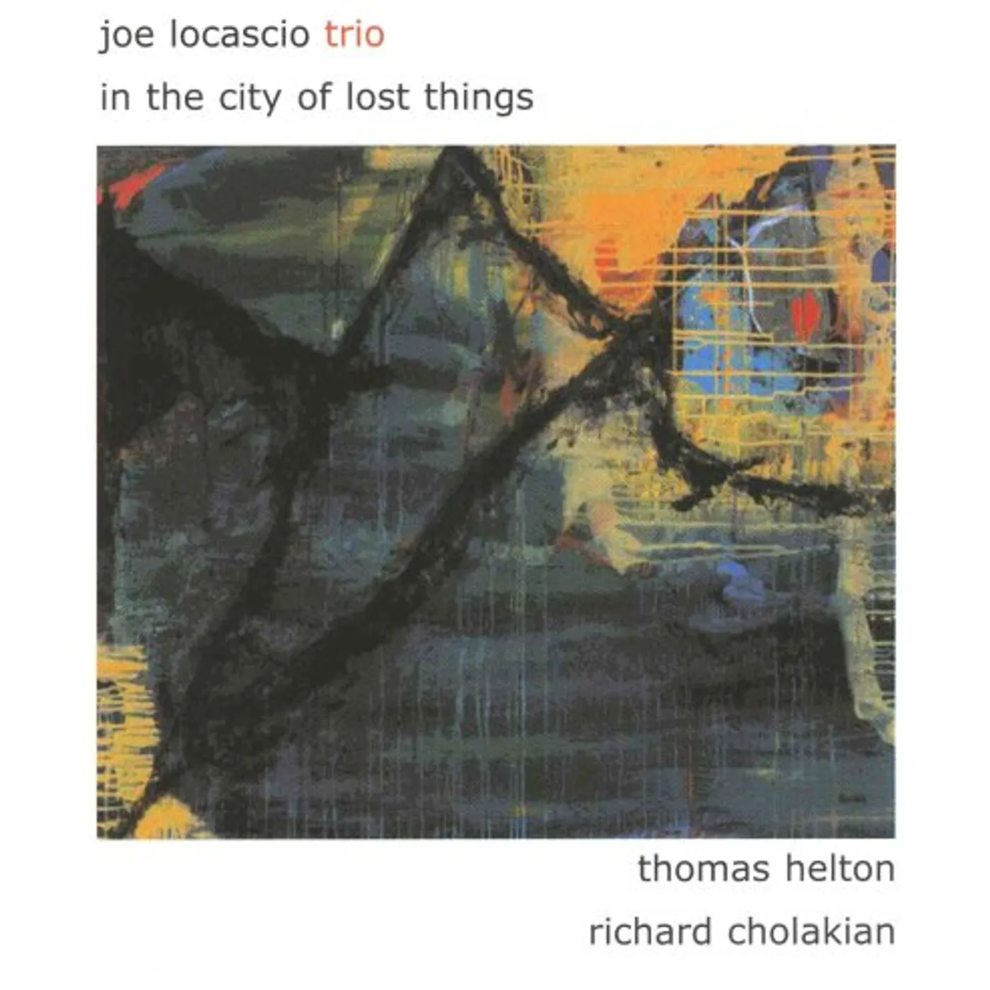Joe LoCascio IN THE CITY OF LOST THINGS CD