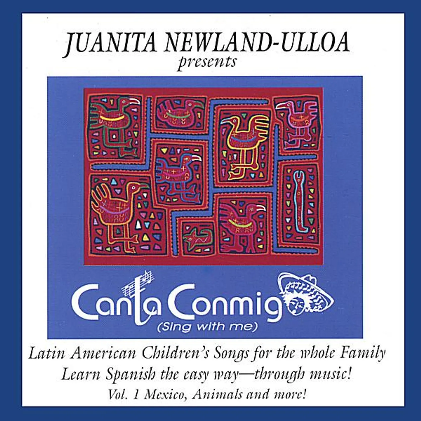 Juanita Newland Ulloa CANTA CONMIGO 1 CD