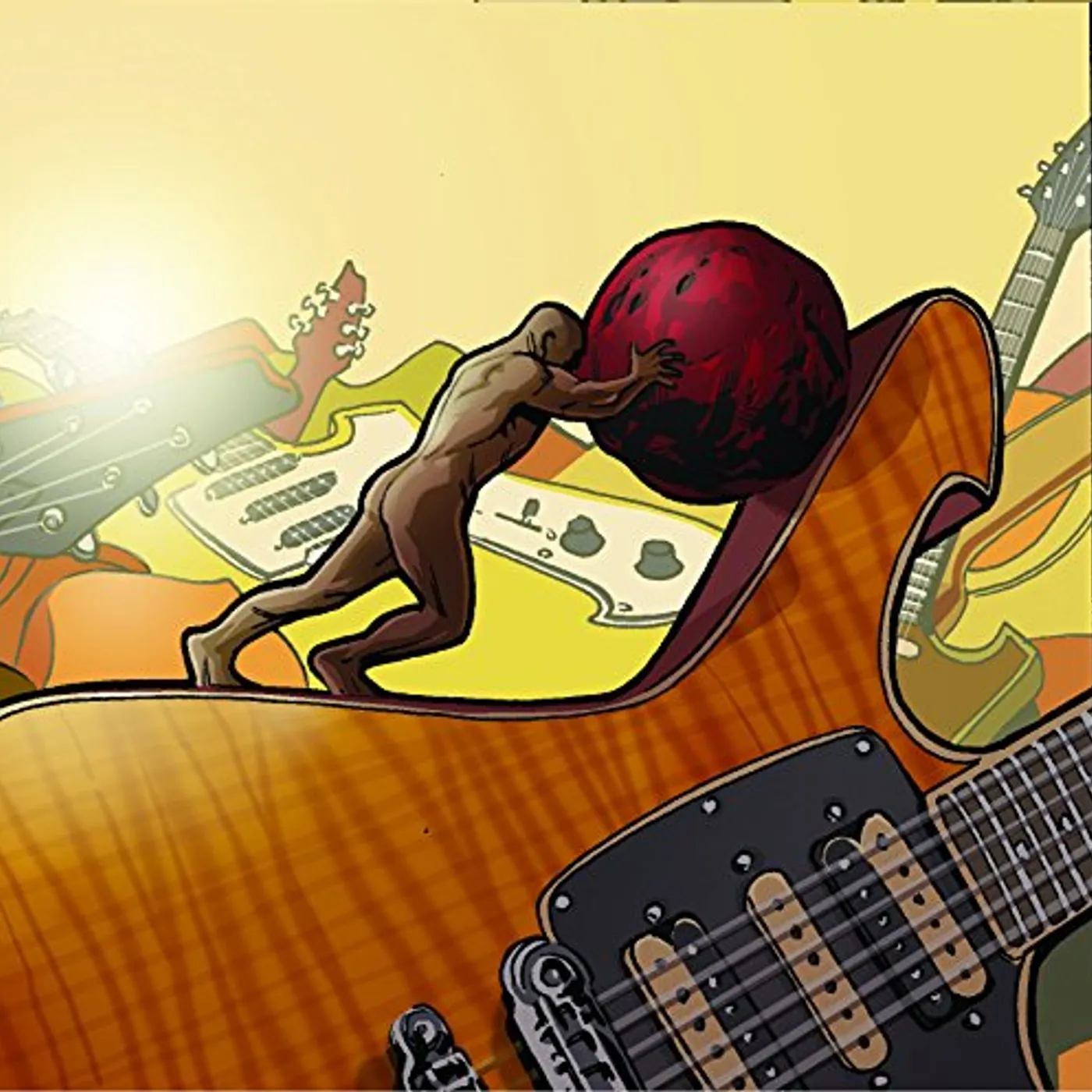 Paul Gilbert STONE PUSHING UPHILL MAN CD