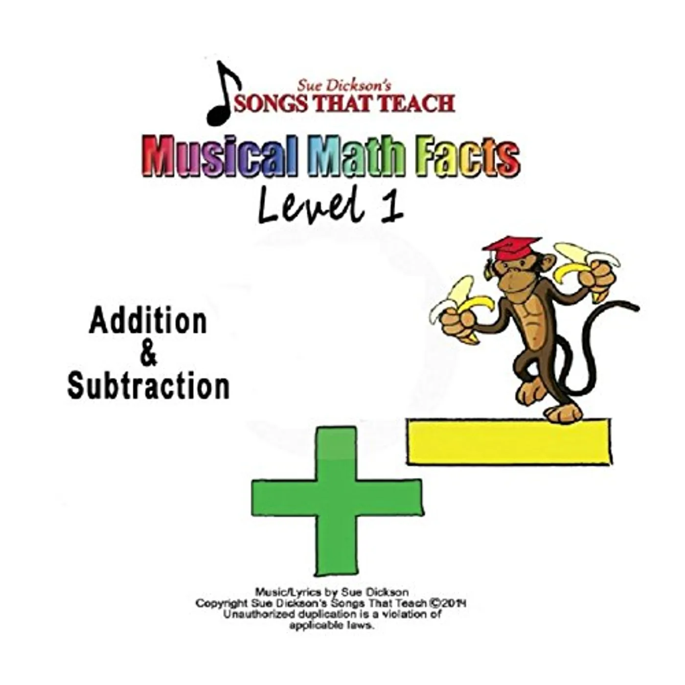 Sue Dickson MUSICAL MATH FACTS 1 CD