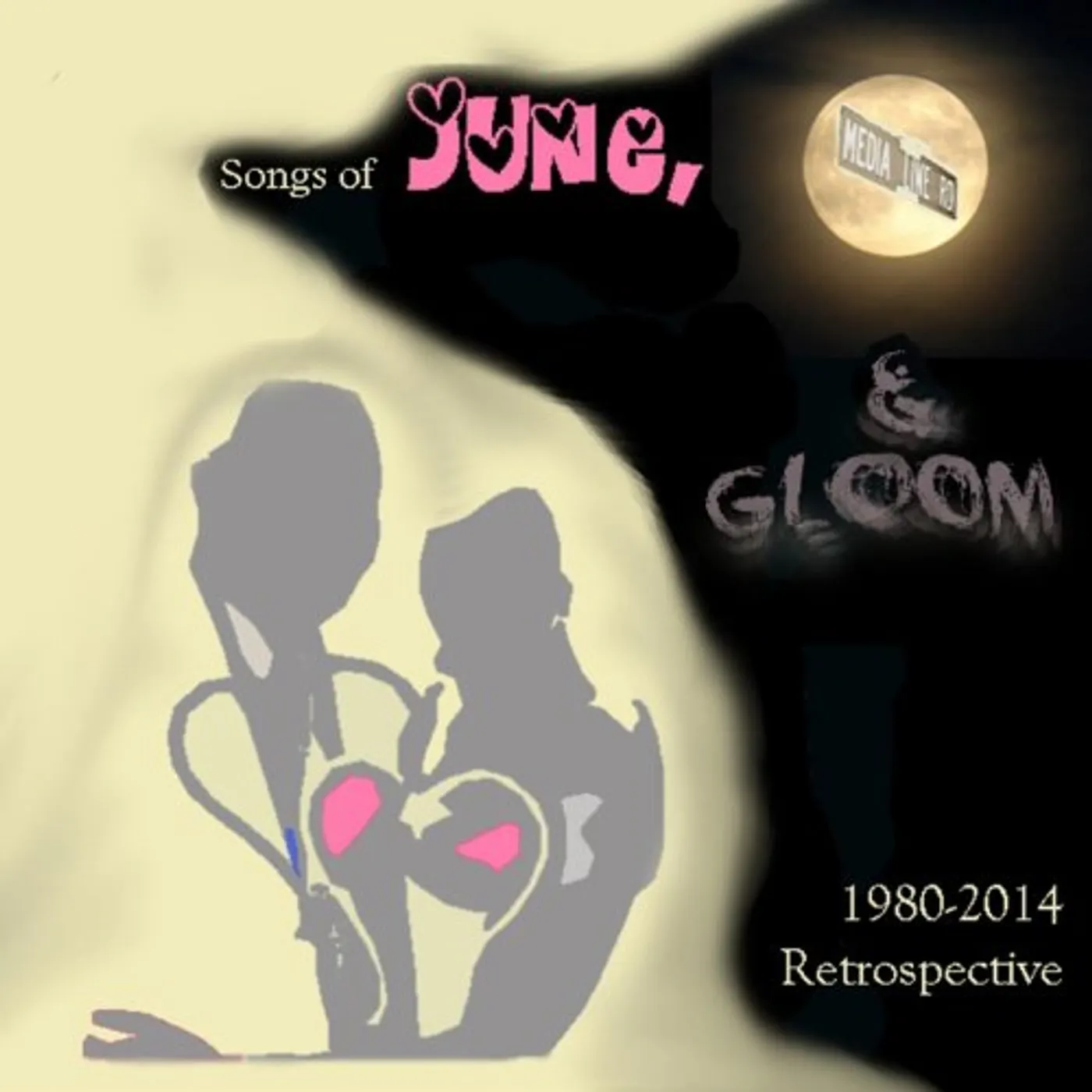 Media Line Road SONGS OF JUNE, MOON AND GLOOM (1980-2014) CD