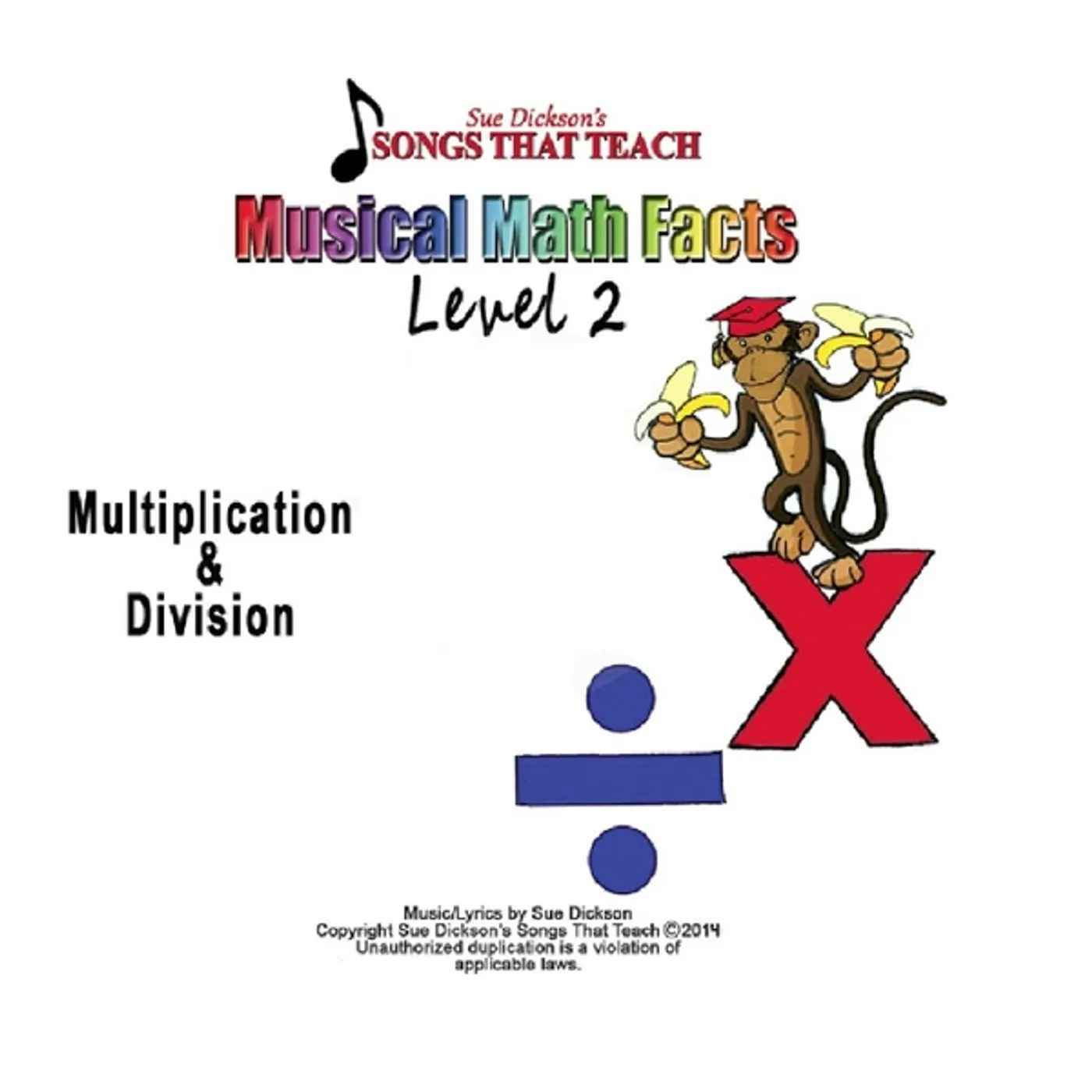 Sue Dickson MUSICAL MATH FACTS 2 CD